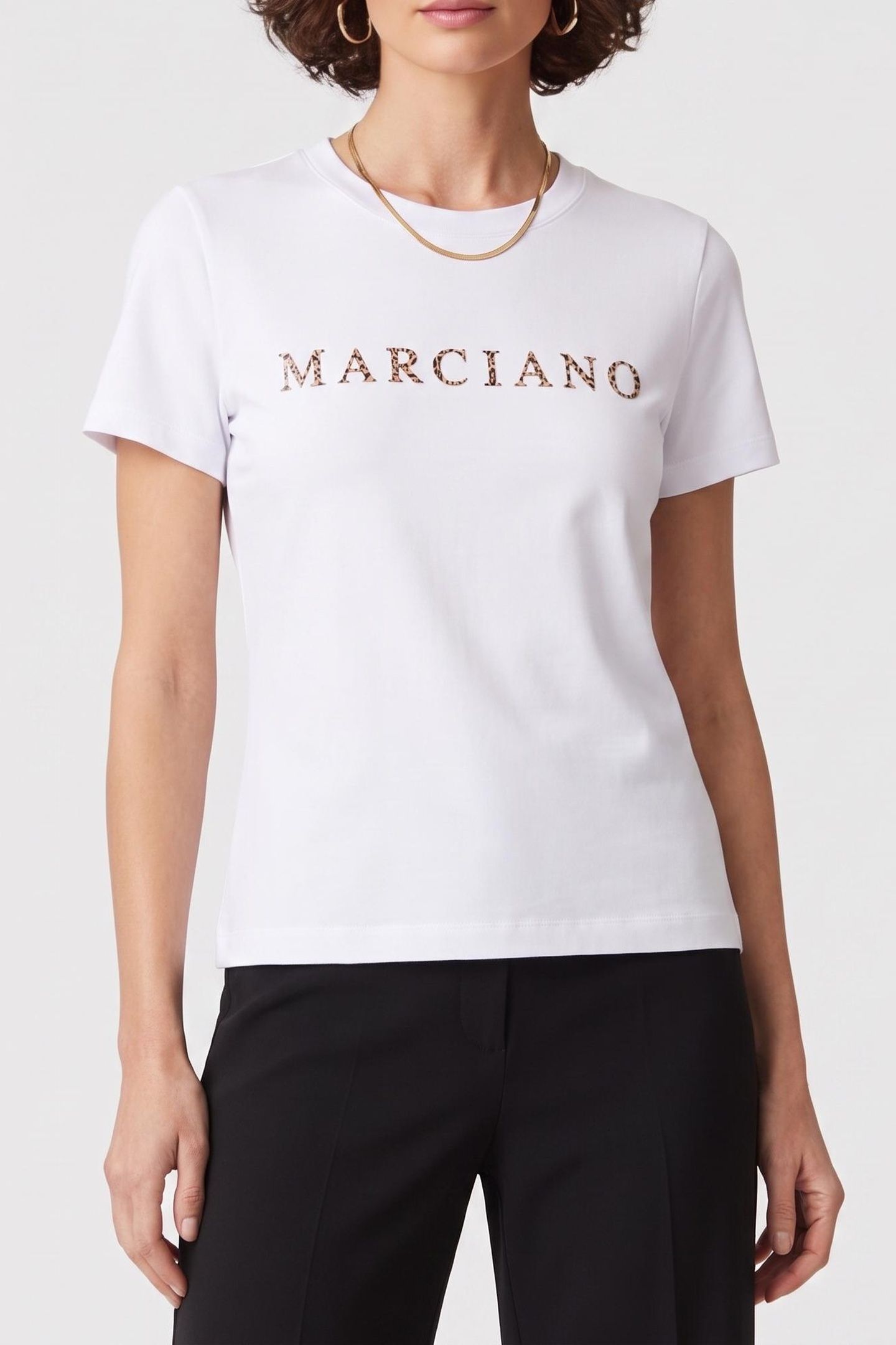 CANDY RN SS TSHIRT WHITE/CHARMING LEO 1