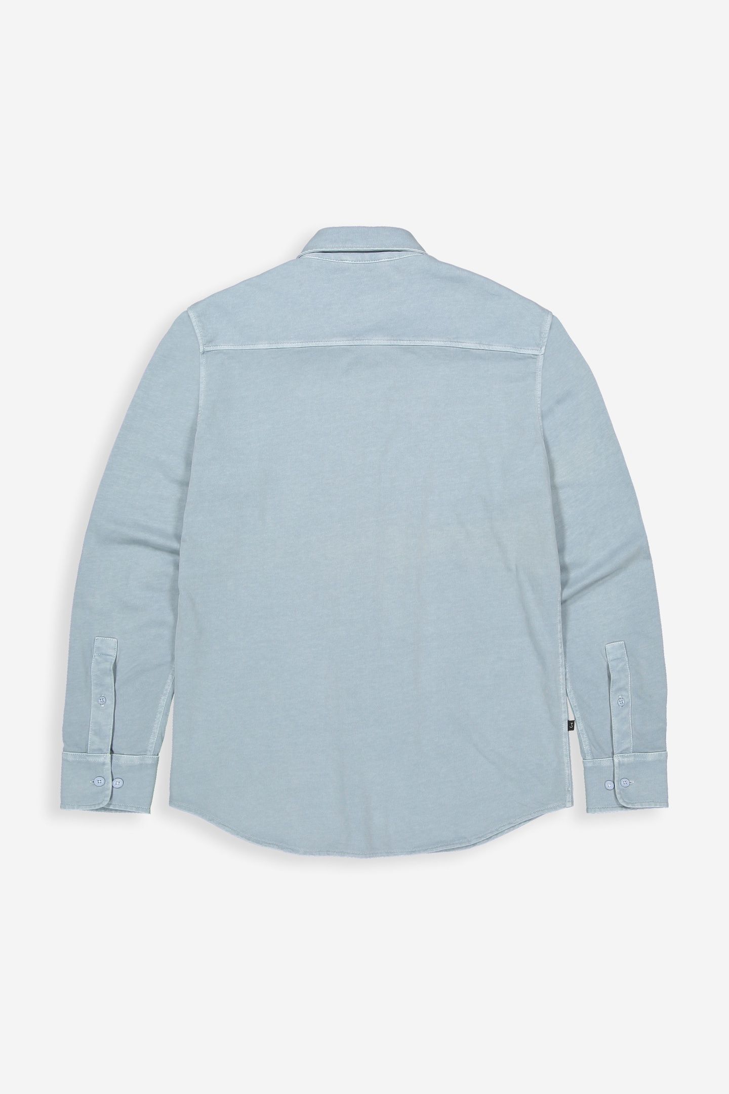 AIDAN PEACHED JERSEY SHIRT HORIZON BLUE 4