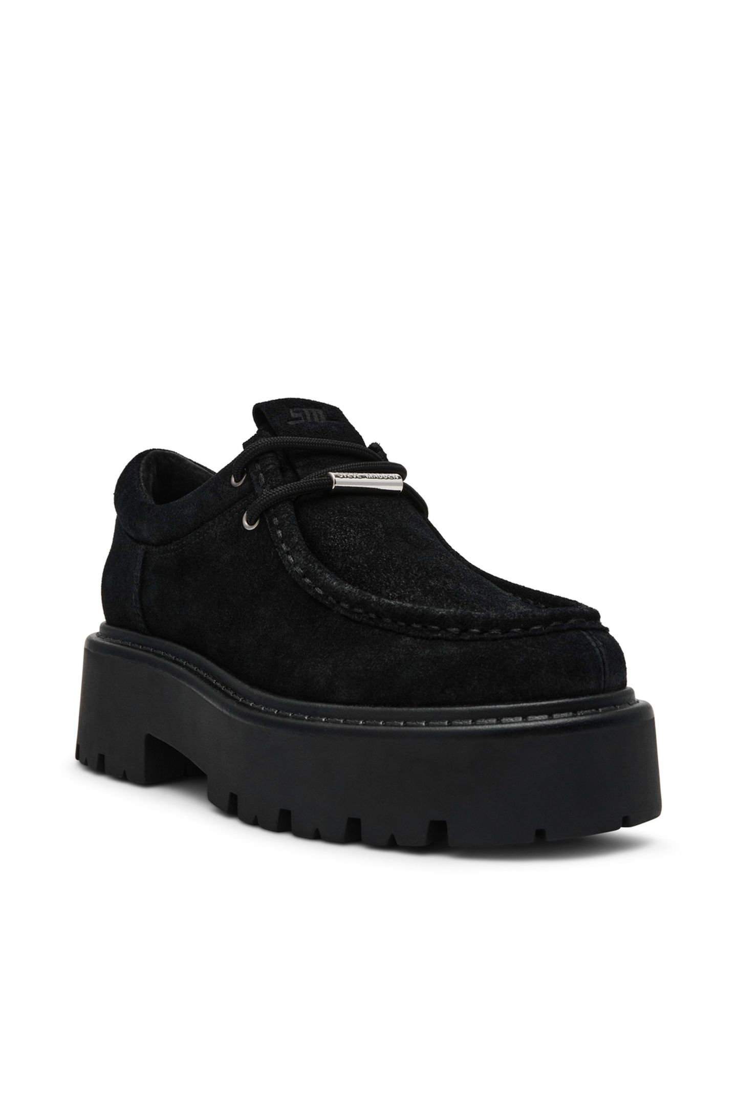 OFFSETTER FLAT SHOES BLACK SUEDE 1