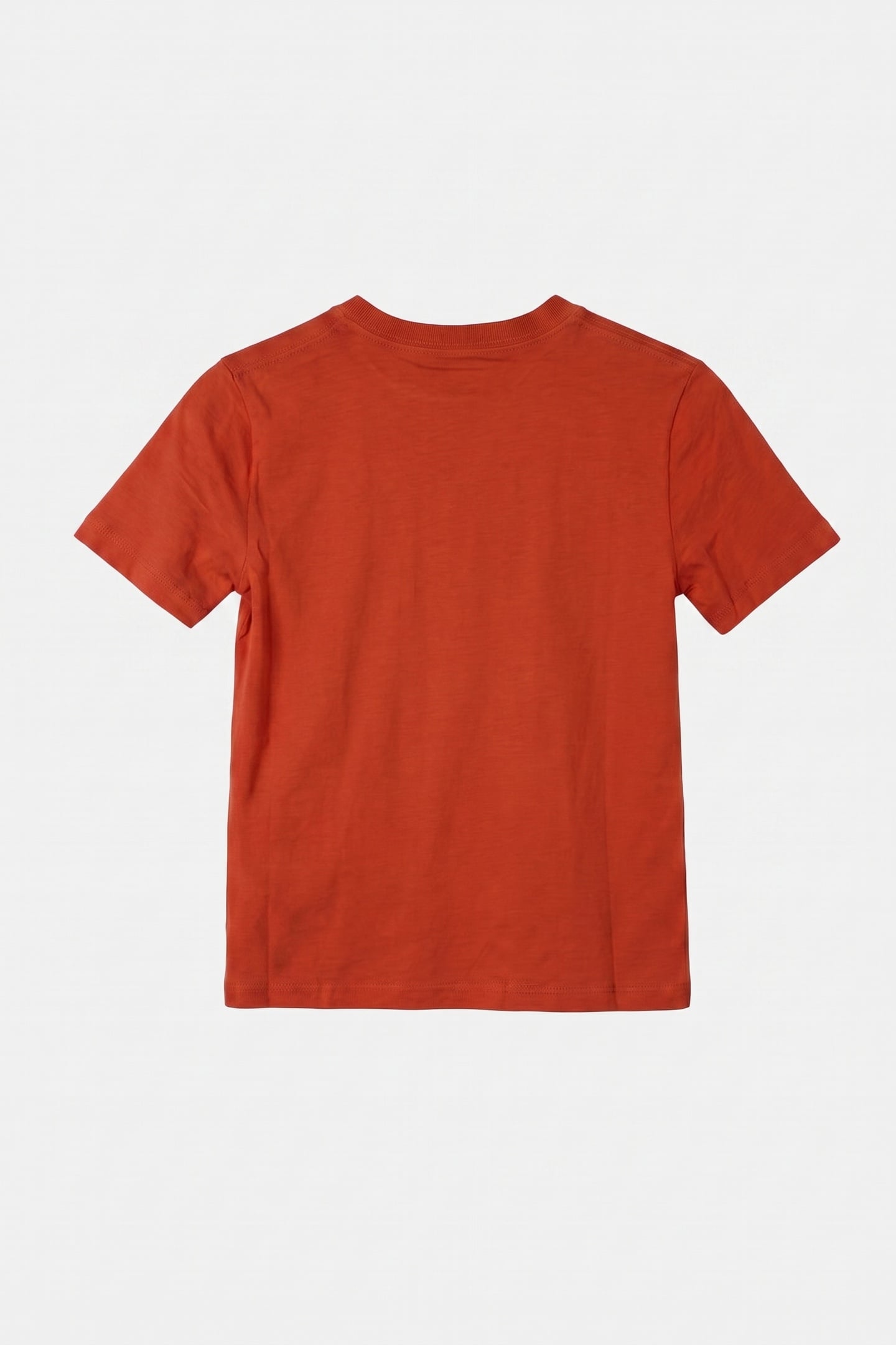 BOYS CALVIN SMALL CHEST LOGO TEE ORANGE BALLOON 3