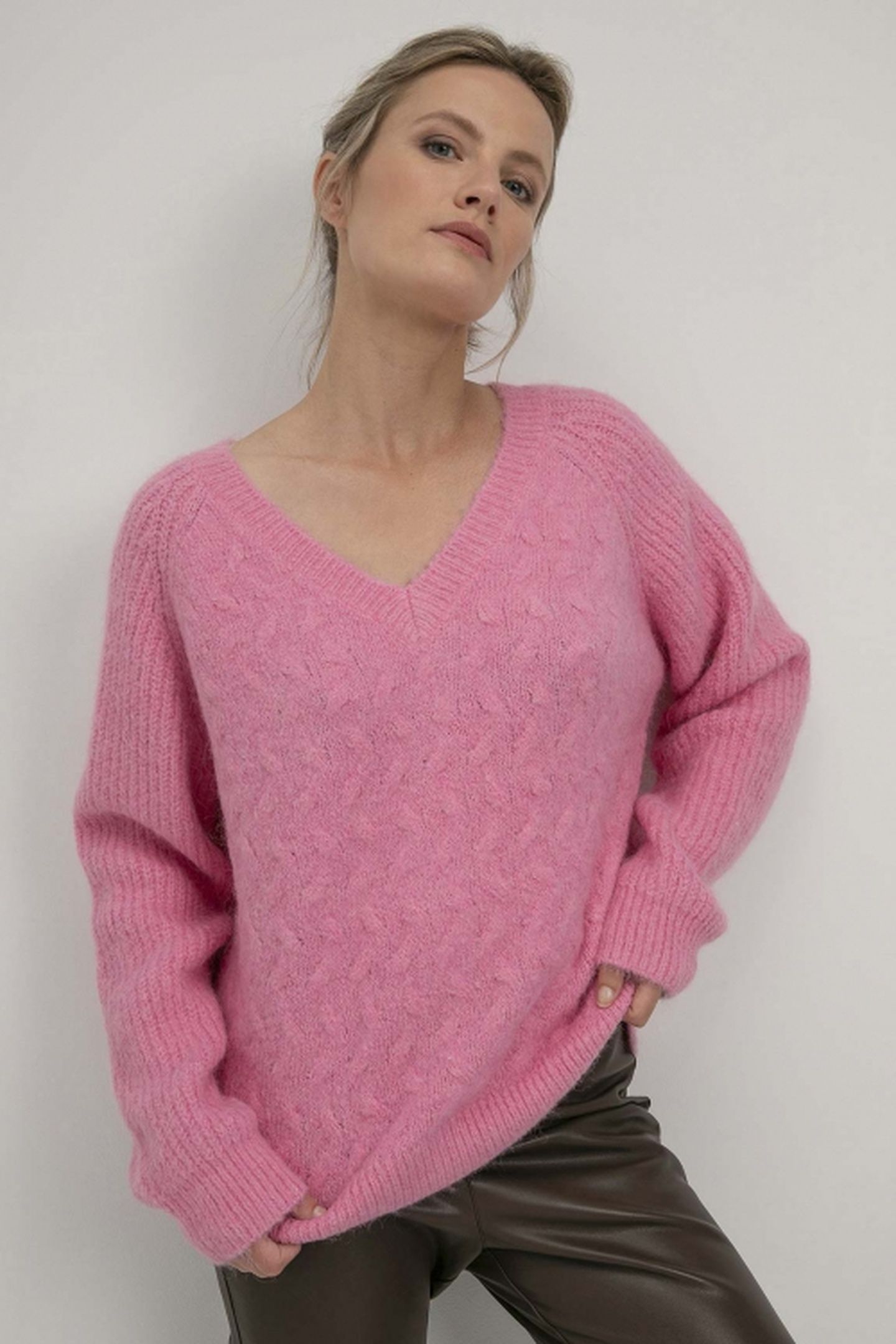 SABINE SWEATER BUBBLEGUM 1