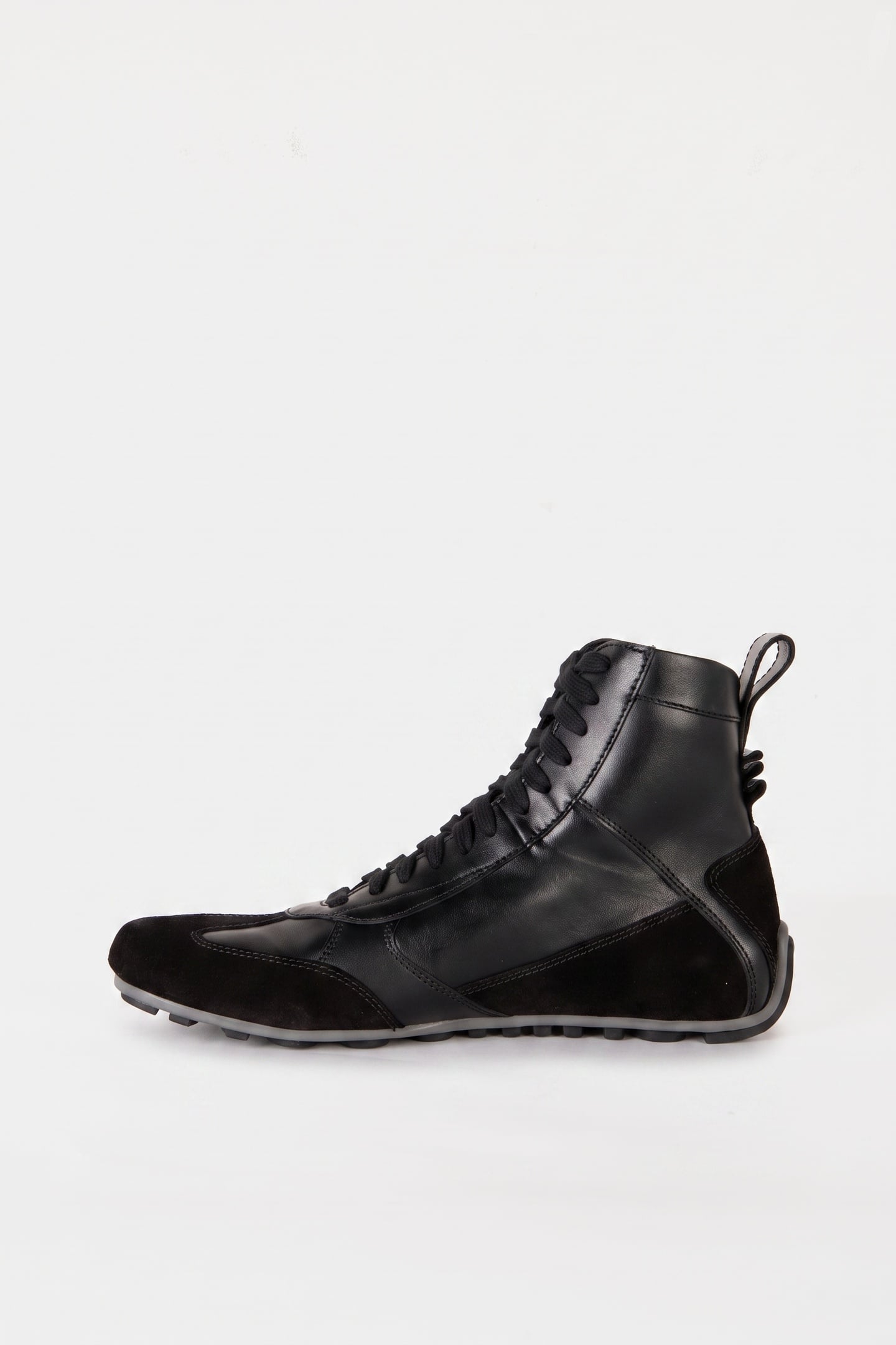 CALFSKIN SNEAKERS BLACK 2