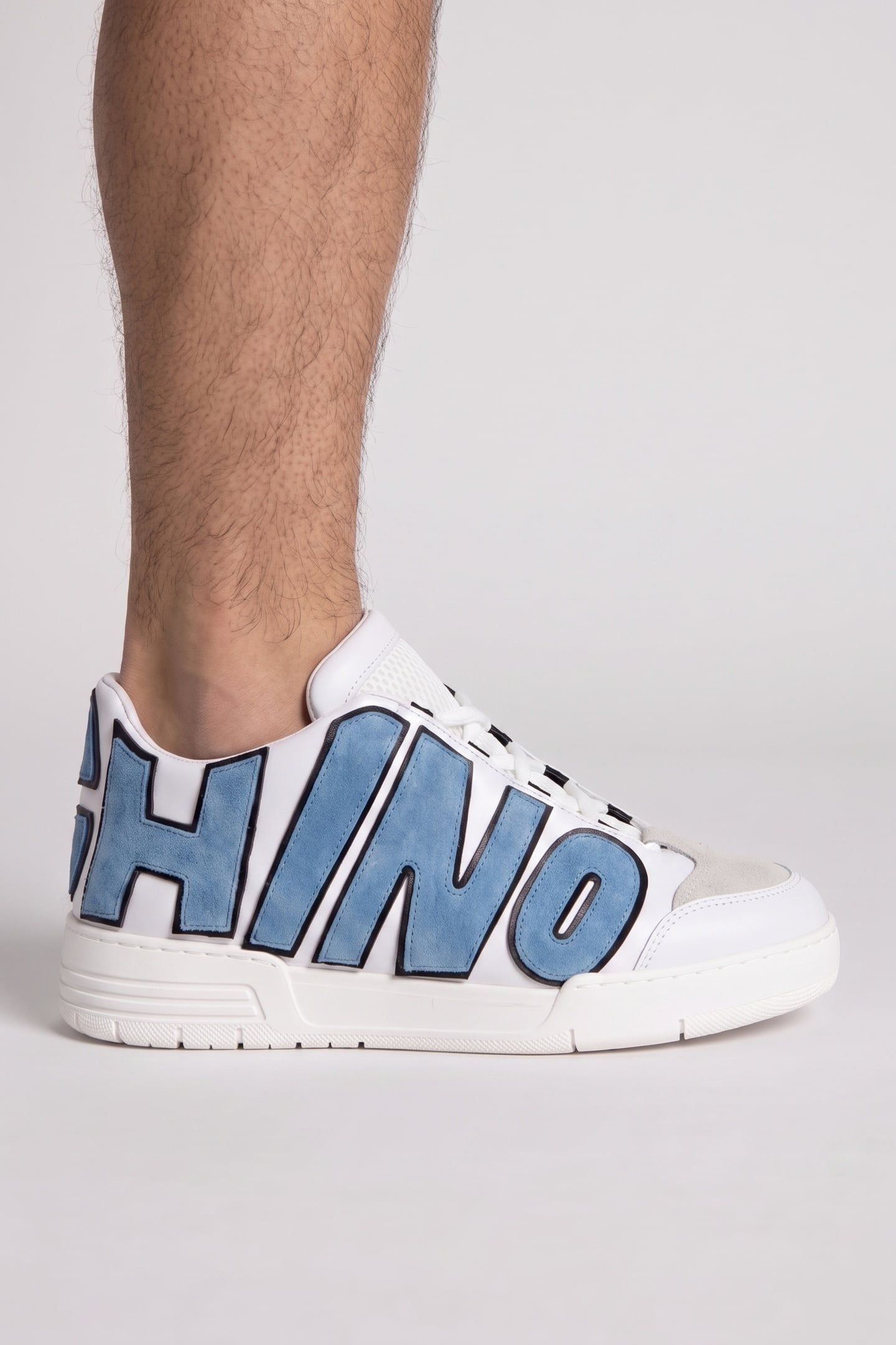 CALFSKIN SNEAKERS WHITE 4