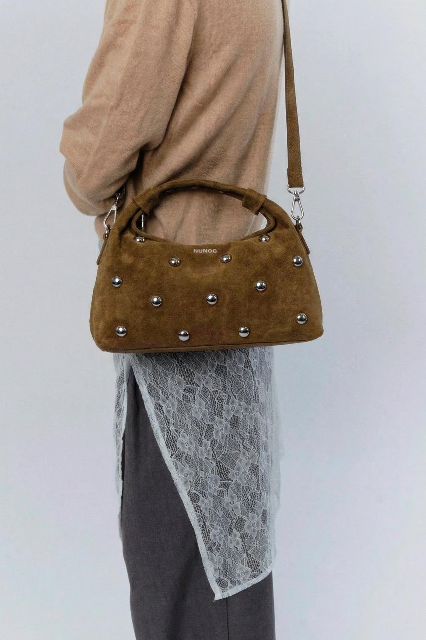 DANDY RIVET SUEDE DUSTY OLIVE 2