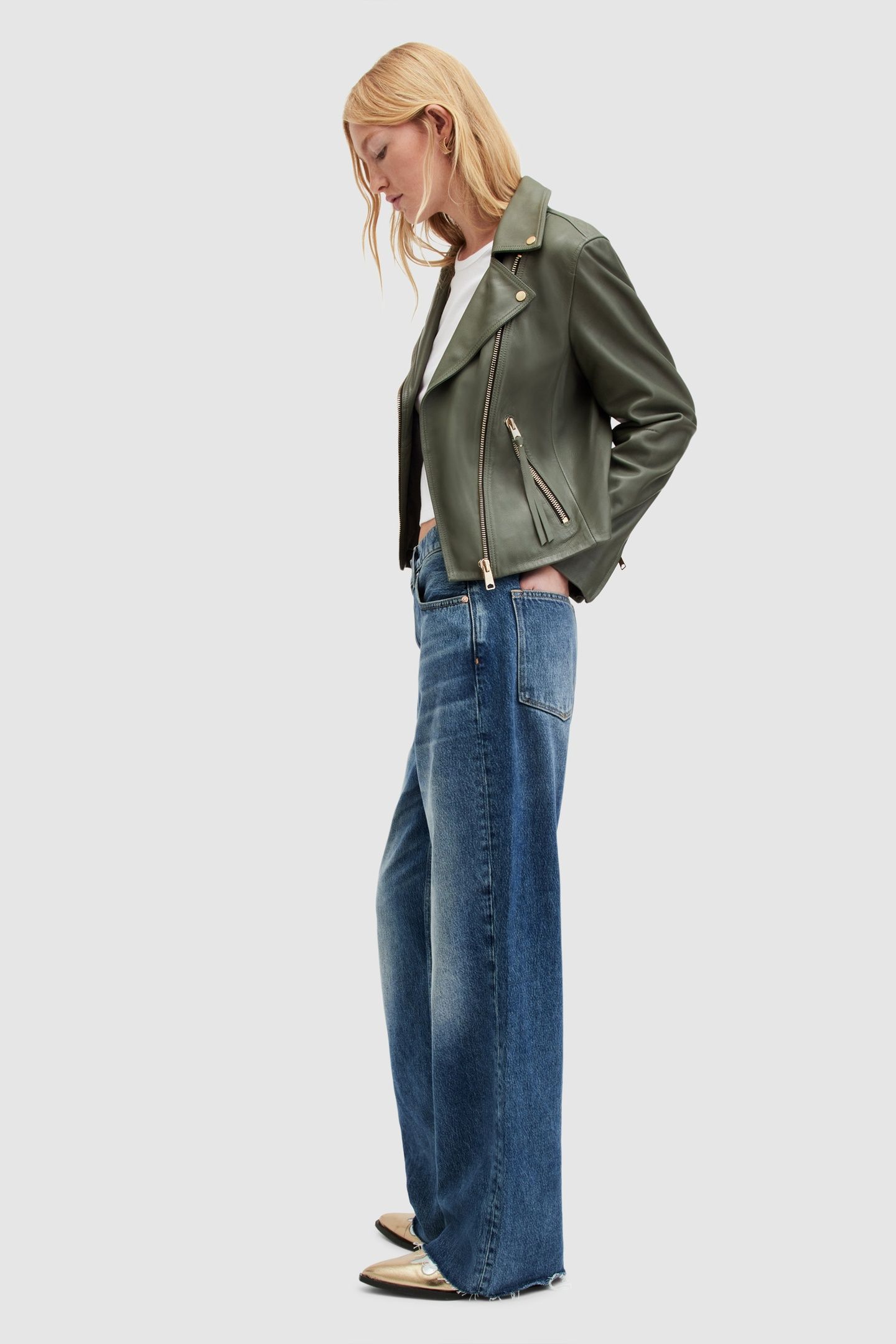 DALBY BIKER DEEP SAGE GREEN 5