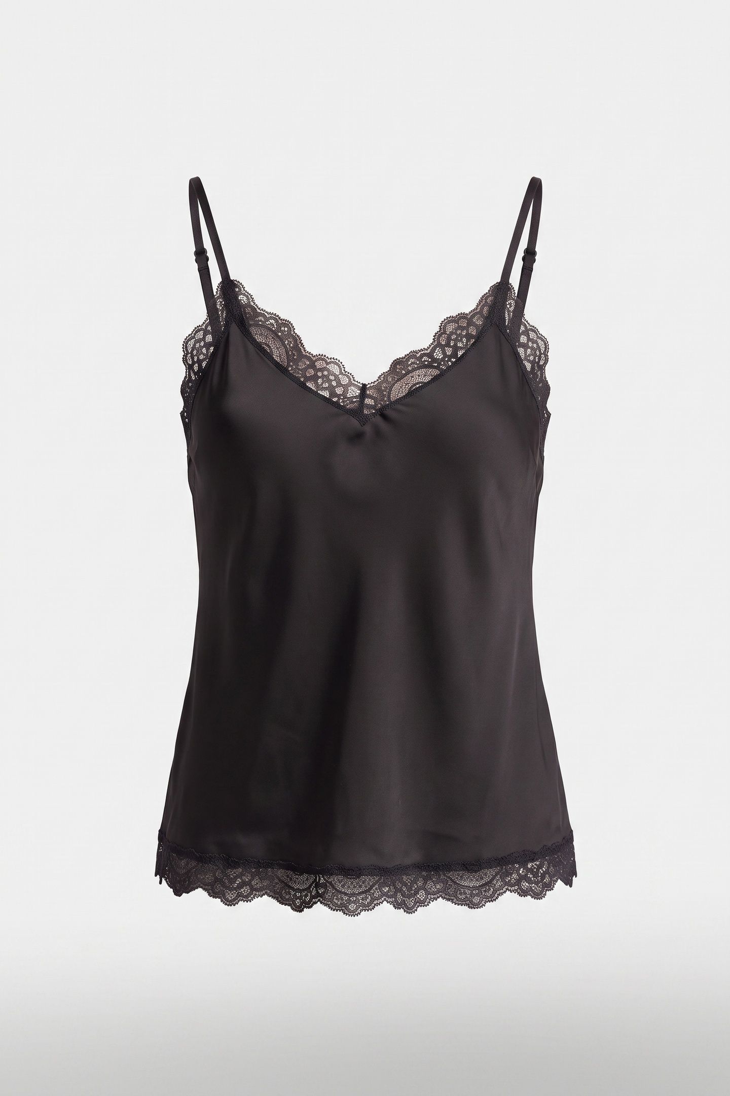 SILK CAMACO WITH LACE BLACK 3