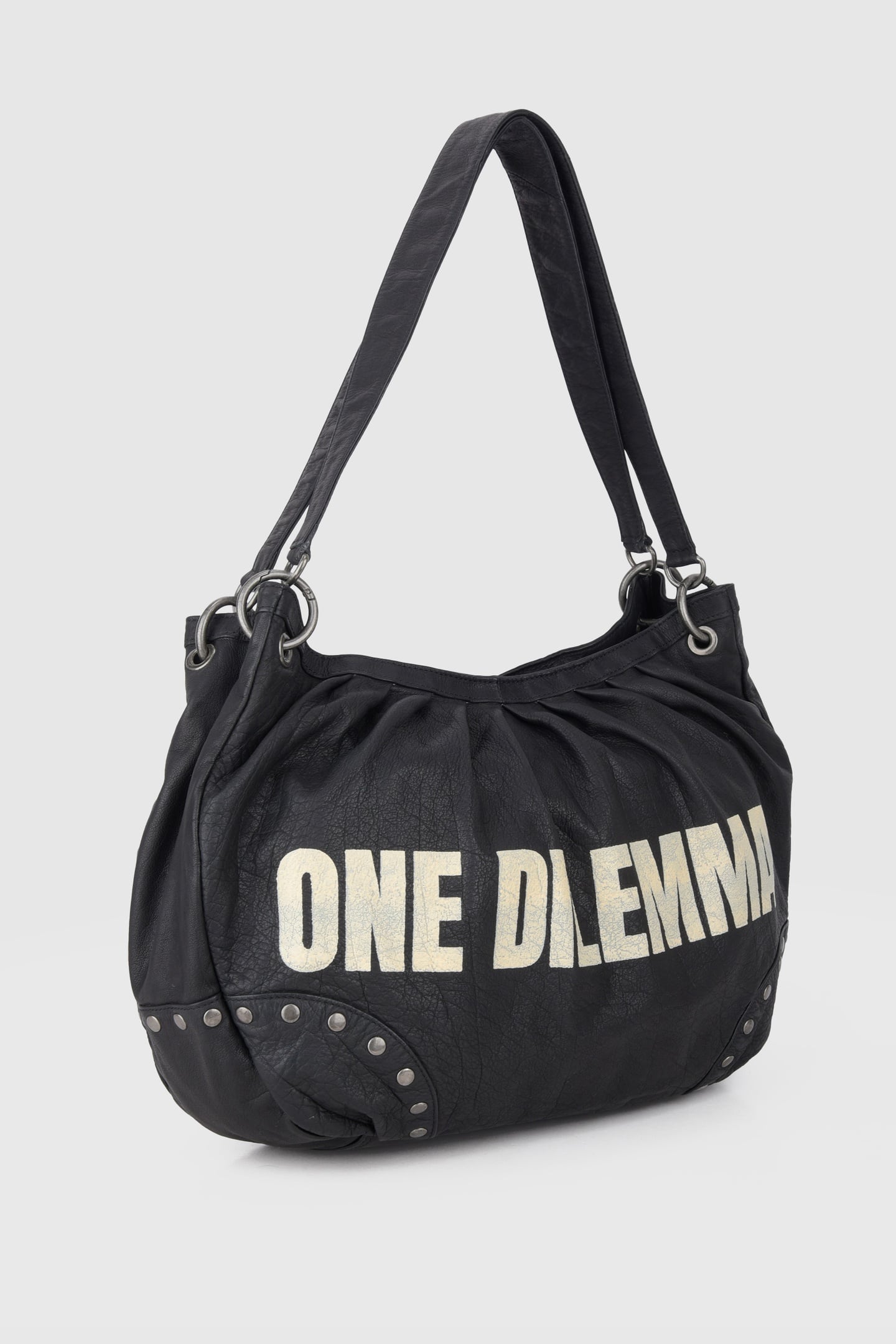 ELSA SMALL WASHED BLACK NÚNOO X ONE DILEMMA 2
