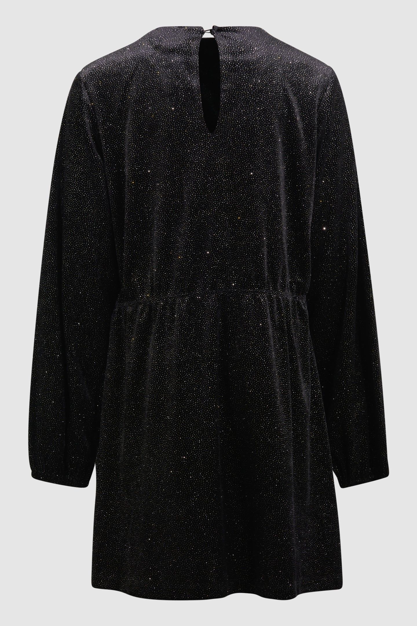 GAM-SBVELVET BOW DRESS BLACK 5
