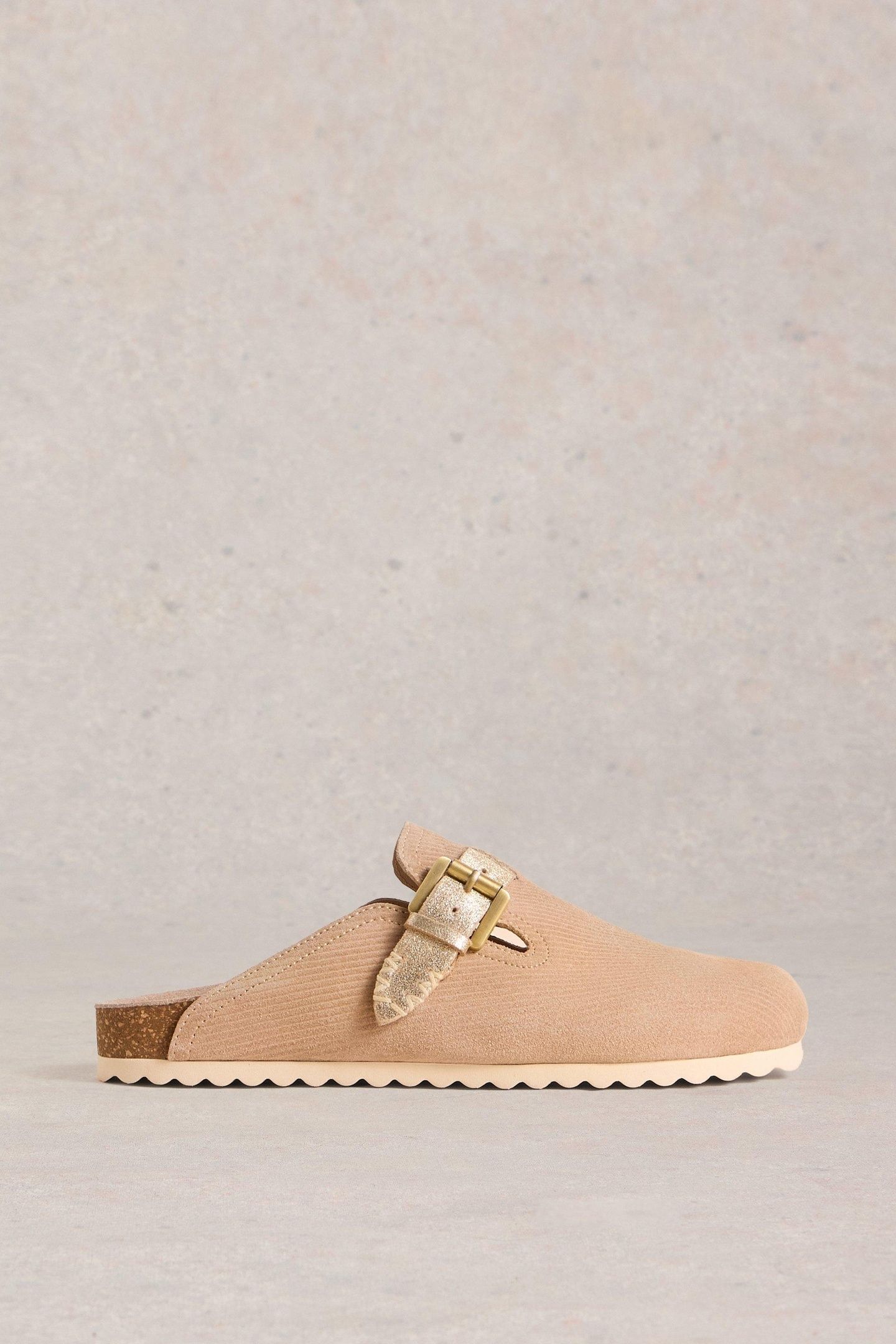 MYRTLE SLIP ON FOOTBED NATURAL MULTI 1