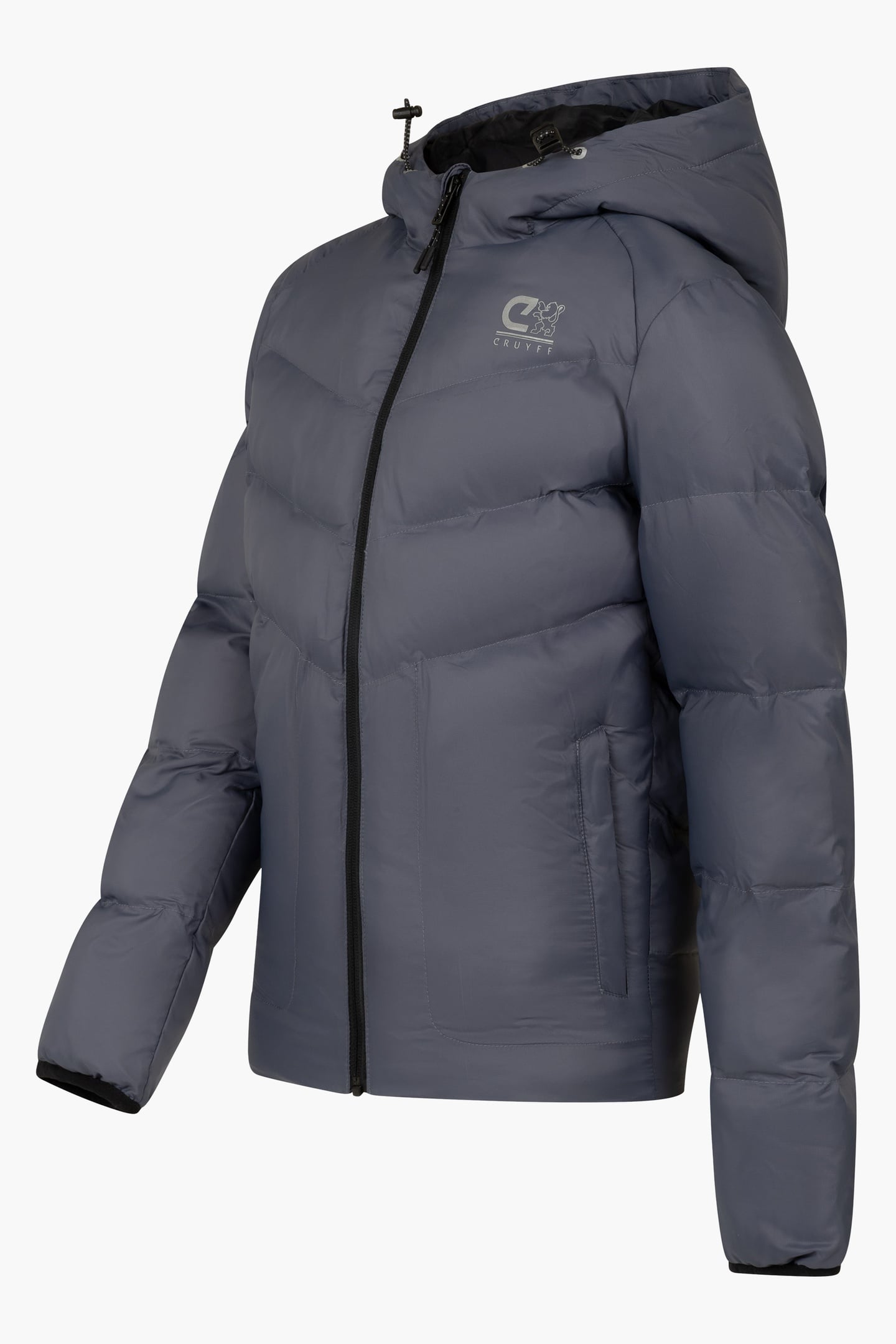 HEMATITE PUFFER DARK GREY 3
