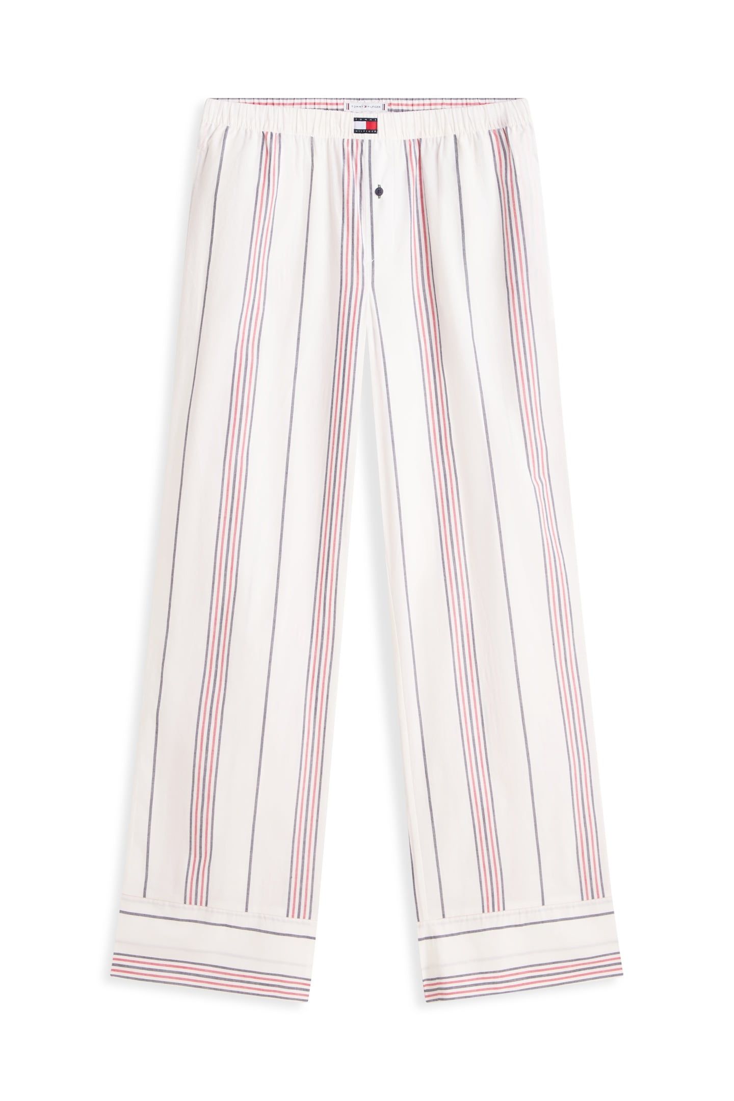 POPLIN STRIPE PANTS BEACH HOUSE STRIPE NAVY 4