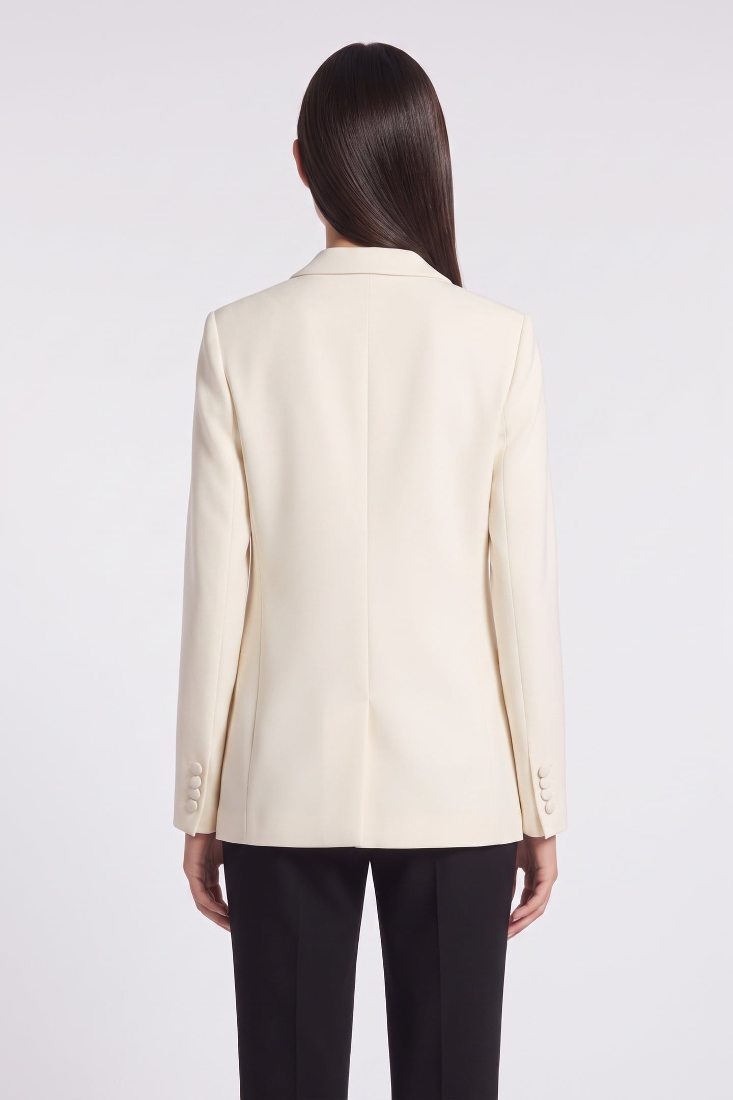 STRAIGHT SUIT JACKET ECRU 2