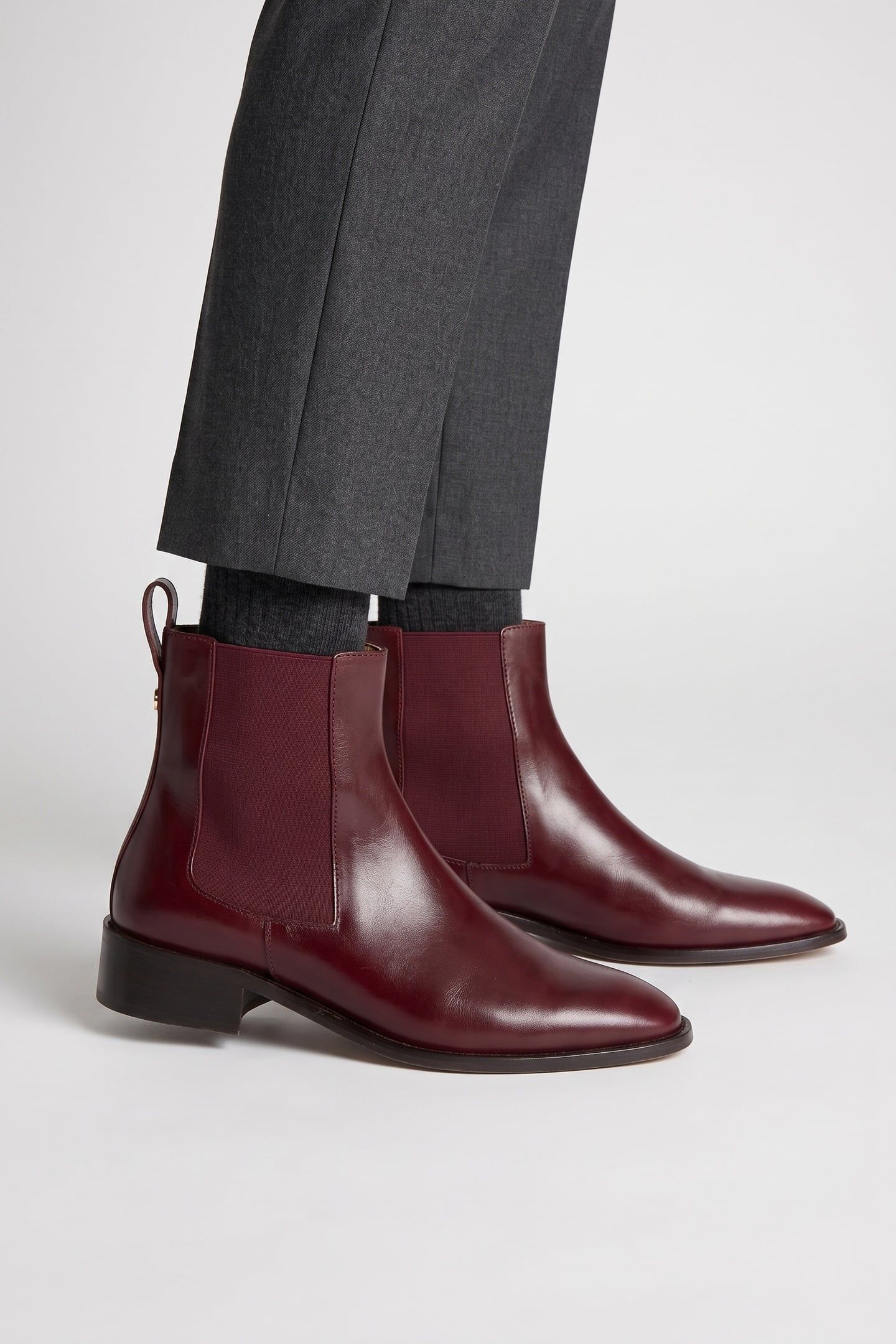 HATTIE CHELSEA BOOT BURGUNDY 3