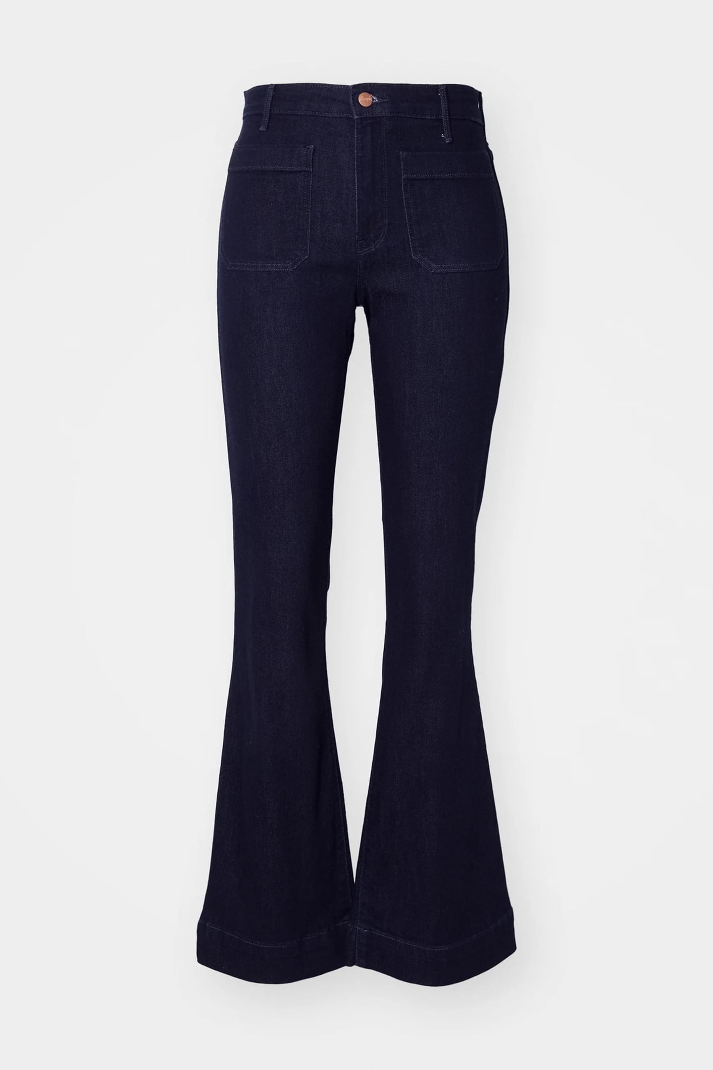 FLARE DARK NAVY BLUE JEANS 4