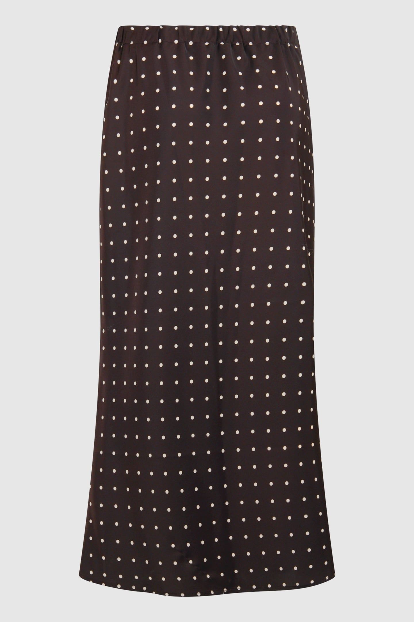 LM-SBPOLKA SLEEK SKIRT DARKBROWN 3
