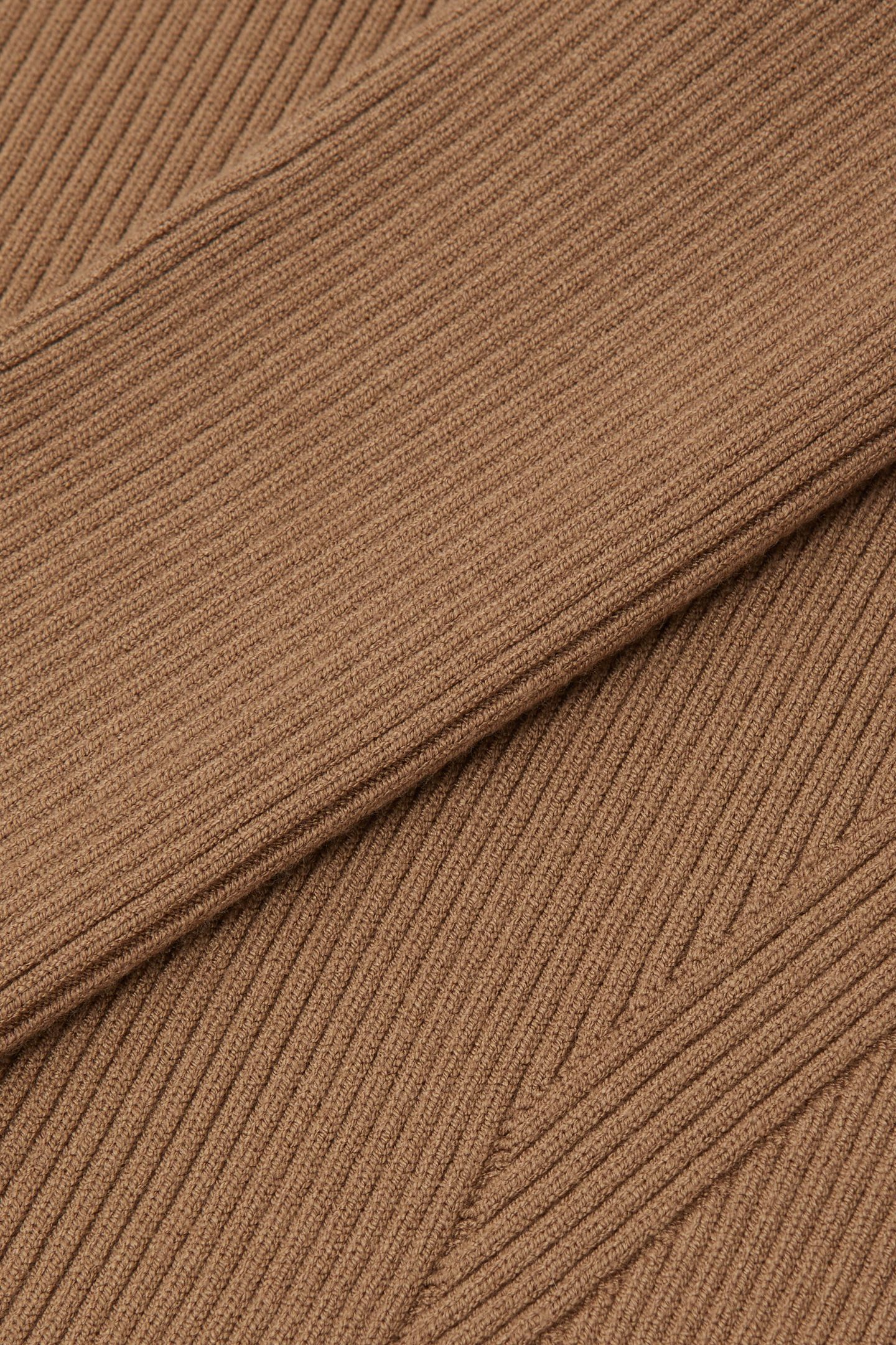 KNITTED MIDI DRESS CAMEL 6