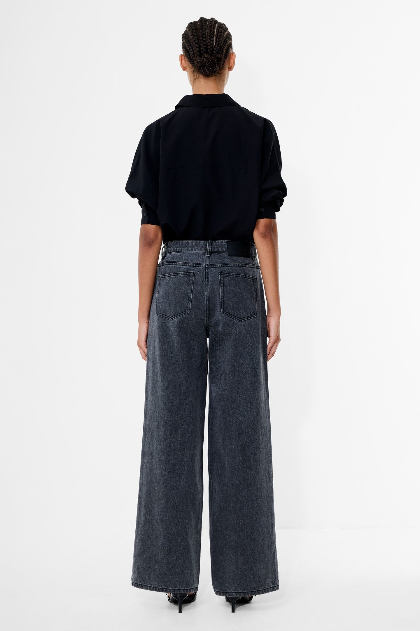 RALPHIE DENIM EMBELLISHED JEAN CHARCOAL GREY CHARCOAL GREY 4