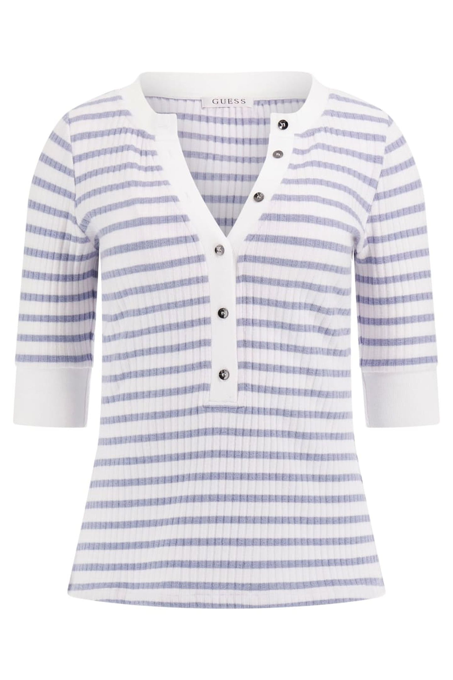 3/4 SL SERAFINO STRI WHITE AND NIMBUS STR 1