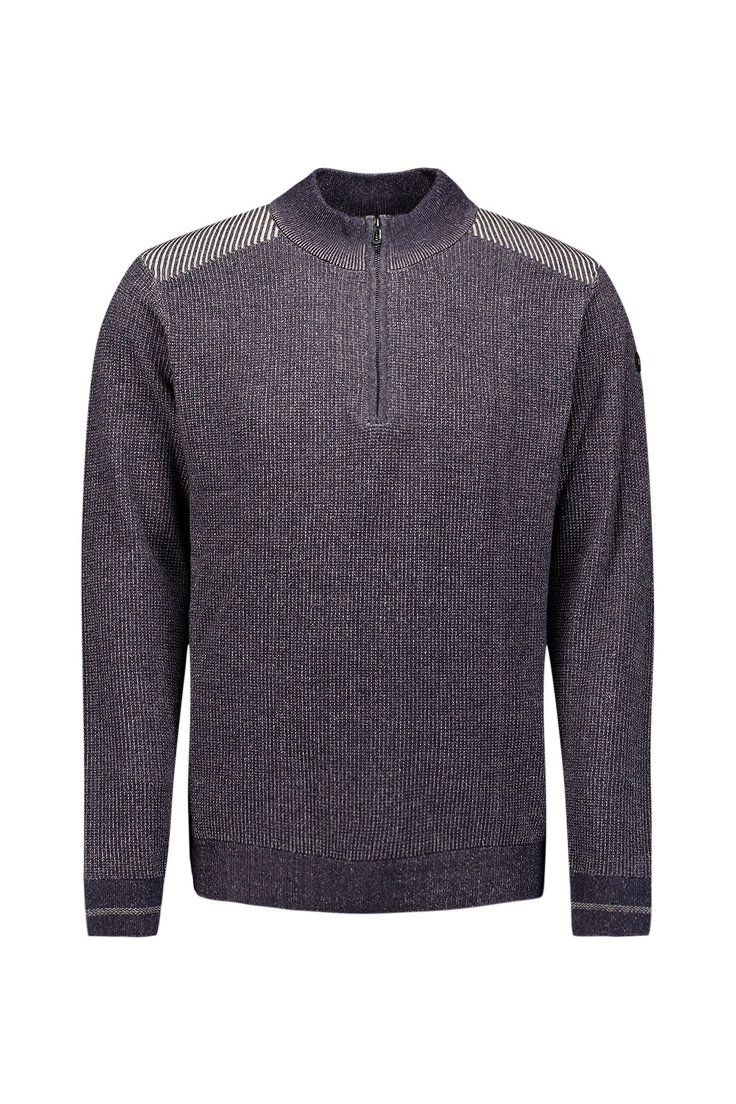PULLOVER HALF ZIP PLATED DARK NIGHT 5
