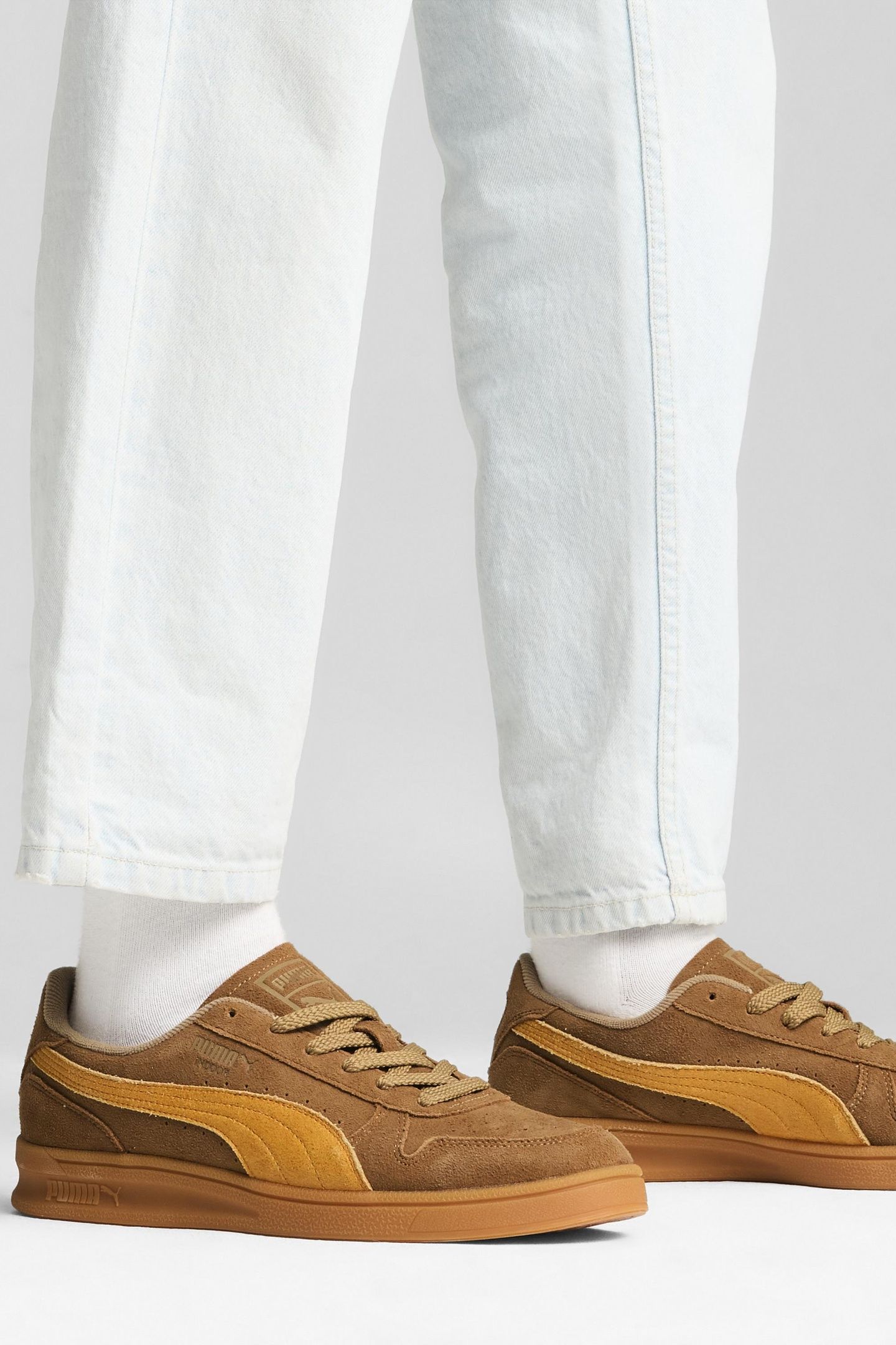 UNISEX INDOOR R-SUEDE CHOCOLATE CHIP-SPORT YELLOW 3