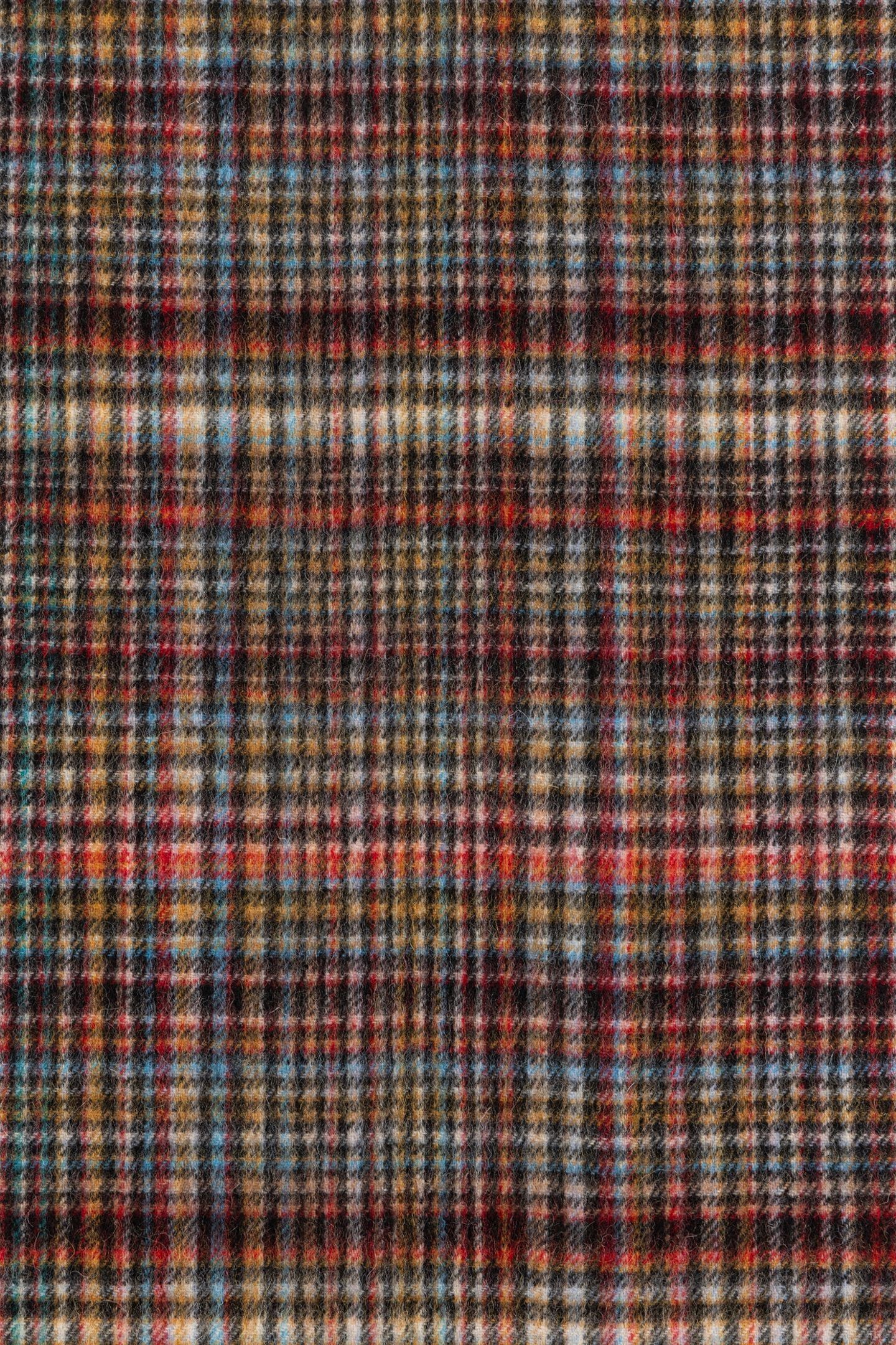 MEN SCARF SIGNATURE CHECK MULTI COLOURED 7