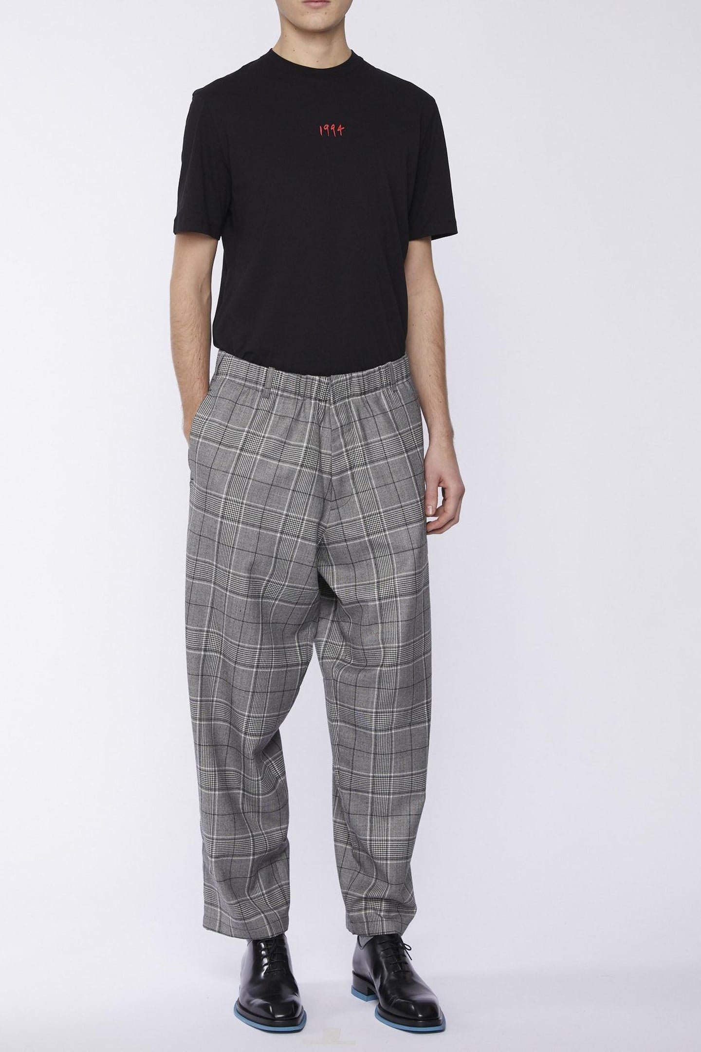 GENTS TROUSER GREY MELANGE 3