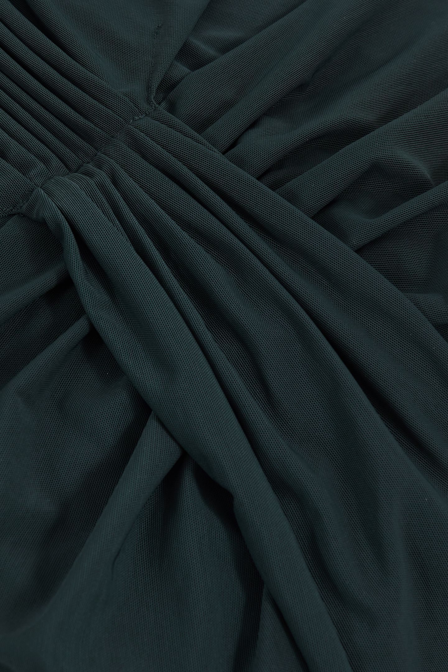 SLEEVELESS RUCHED MAXI DRESS TEAL 6