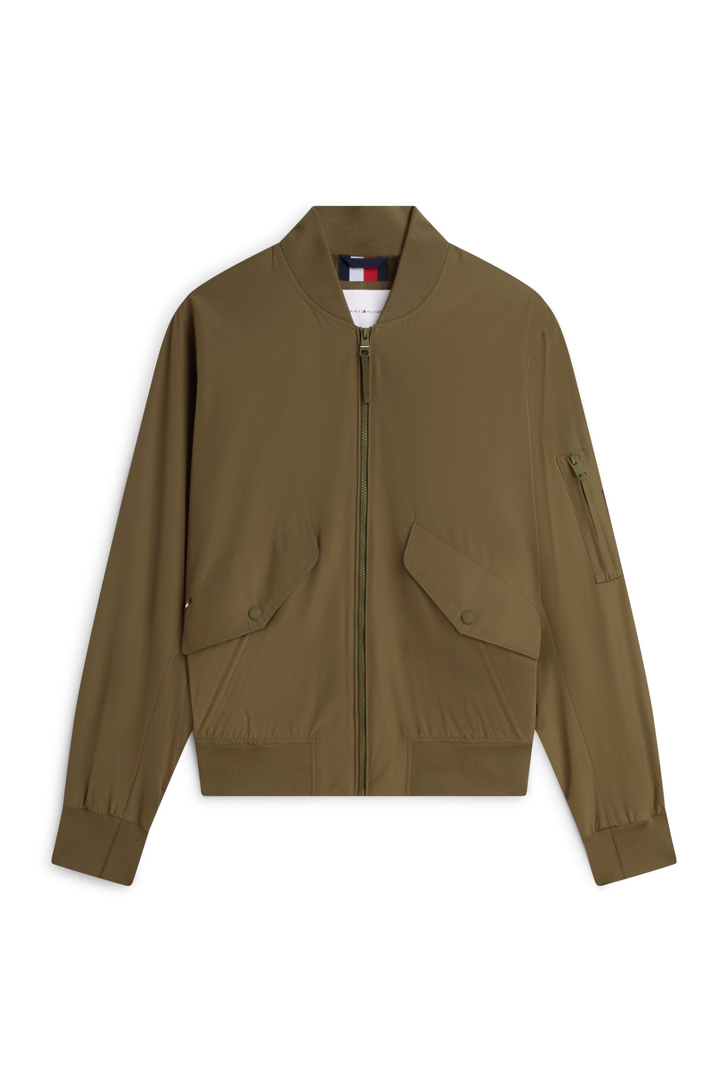 PACKABLE BOMBER PLATINUM OLIVE 4
