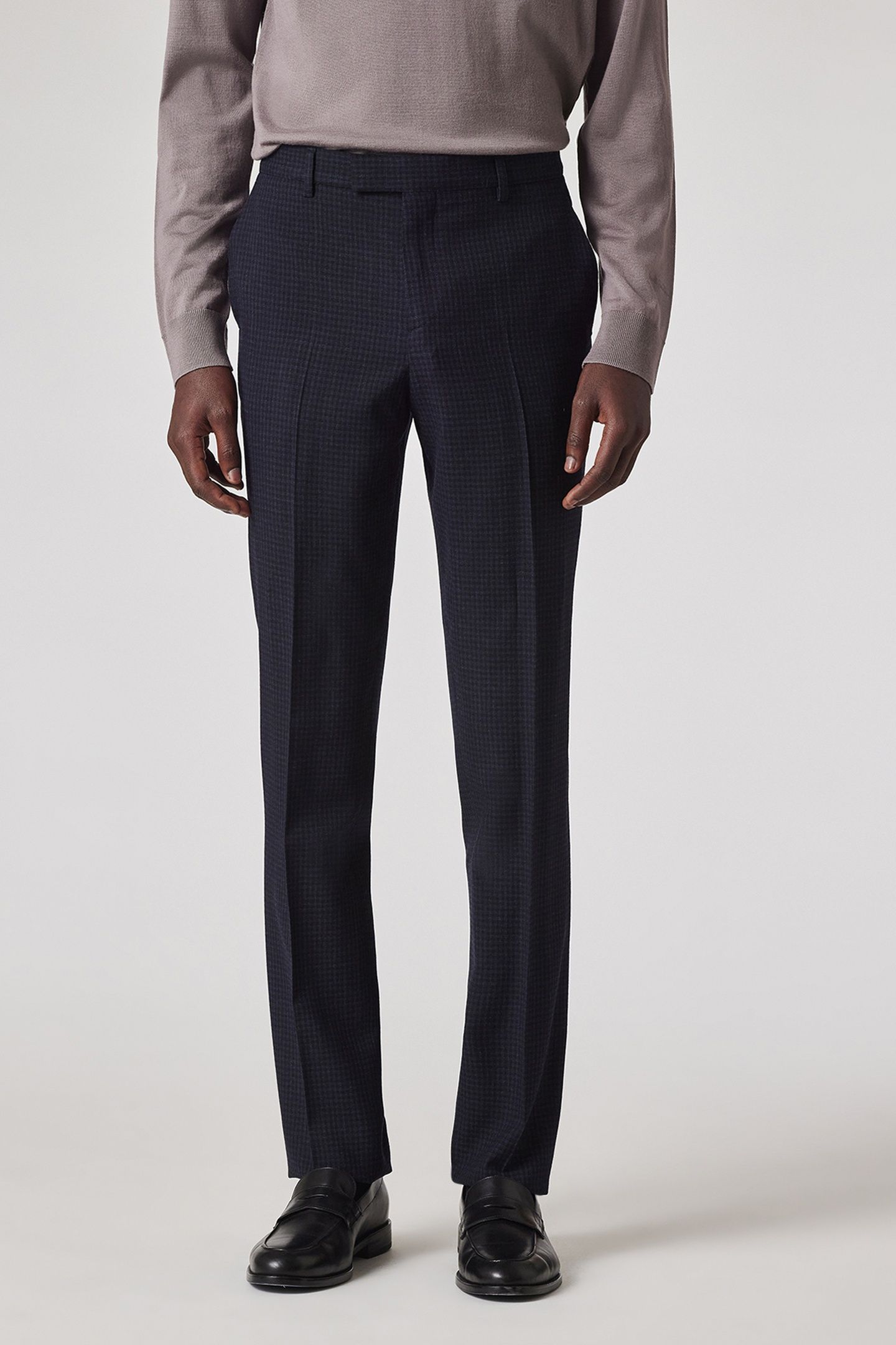MENS SLIM FIT TROUSER VERY DARK NAVY 1
