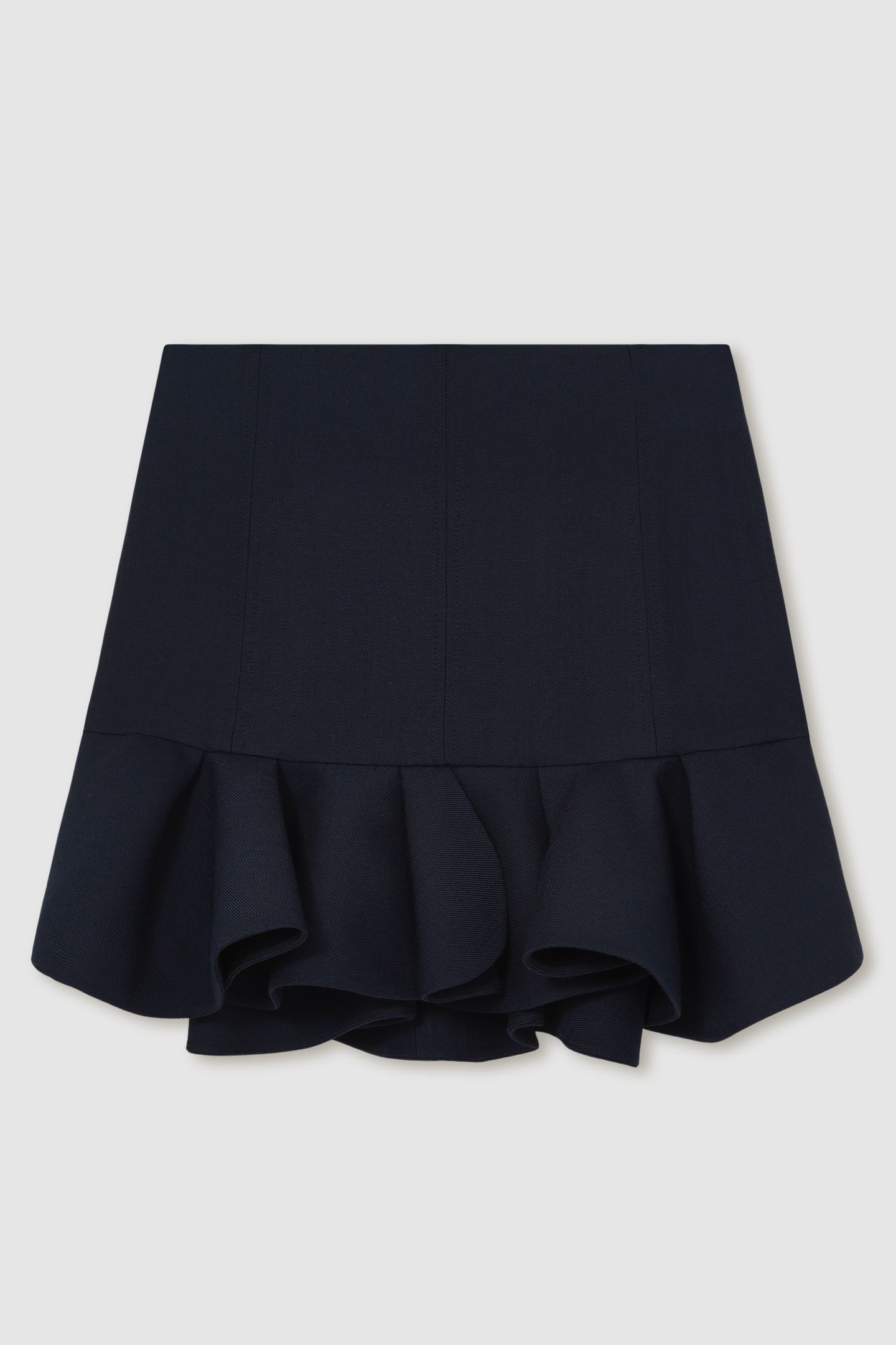 RUFFLE SKIRT NAVY 3