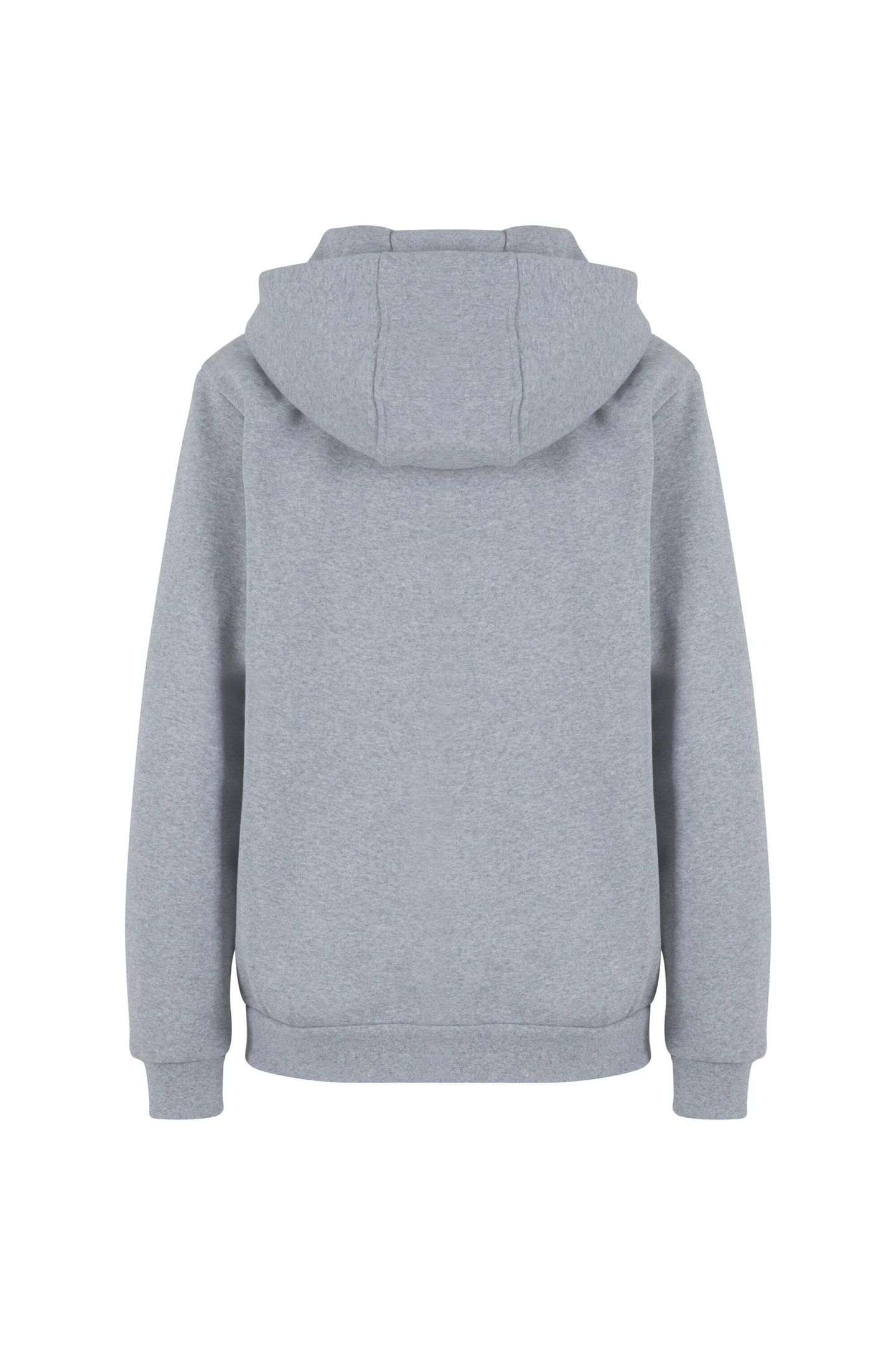LADIES LOOSE BRUSHED FLEECE HOODY MELANGE 4