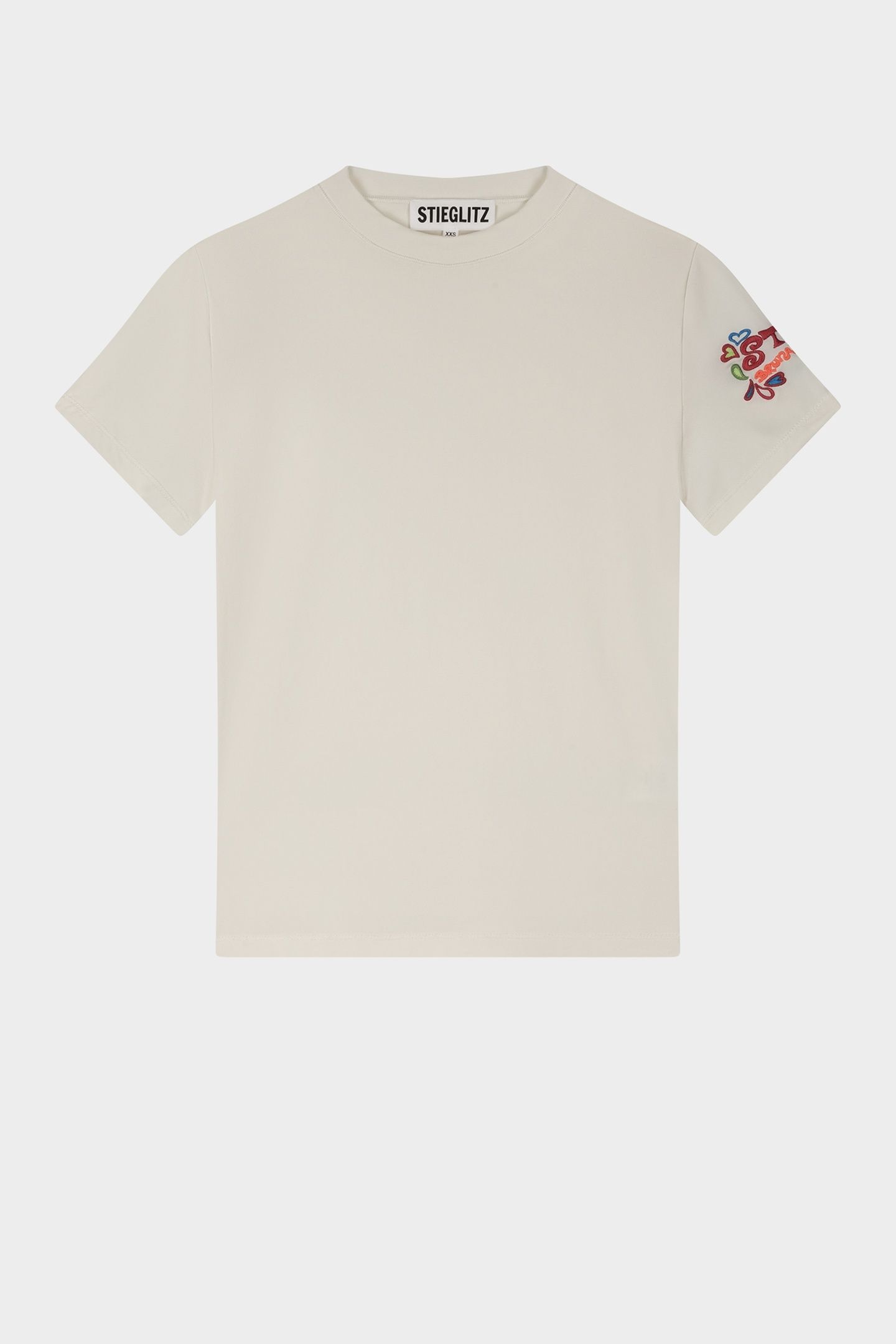 FARAIYA FITTED T-SHIRT WHITE 1