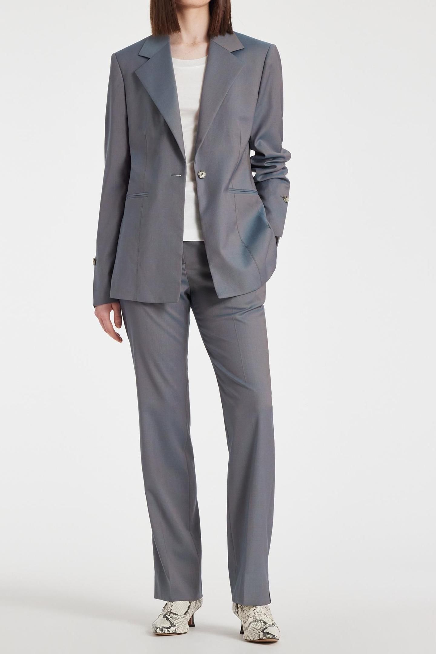WOMENS TROUSERS GREYISH BLUE 3