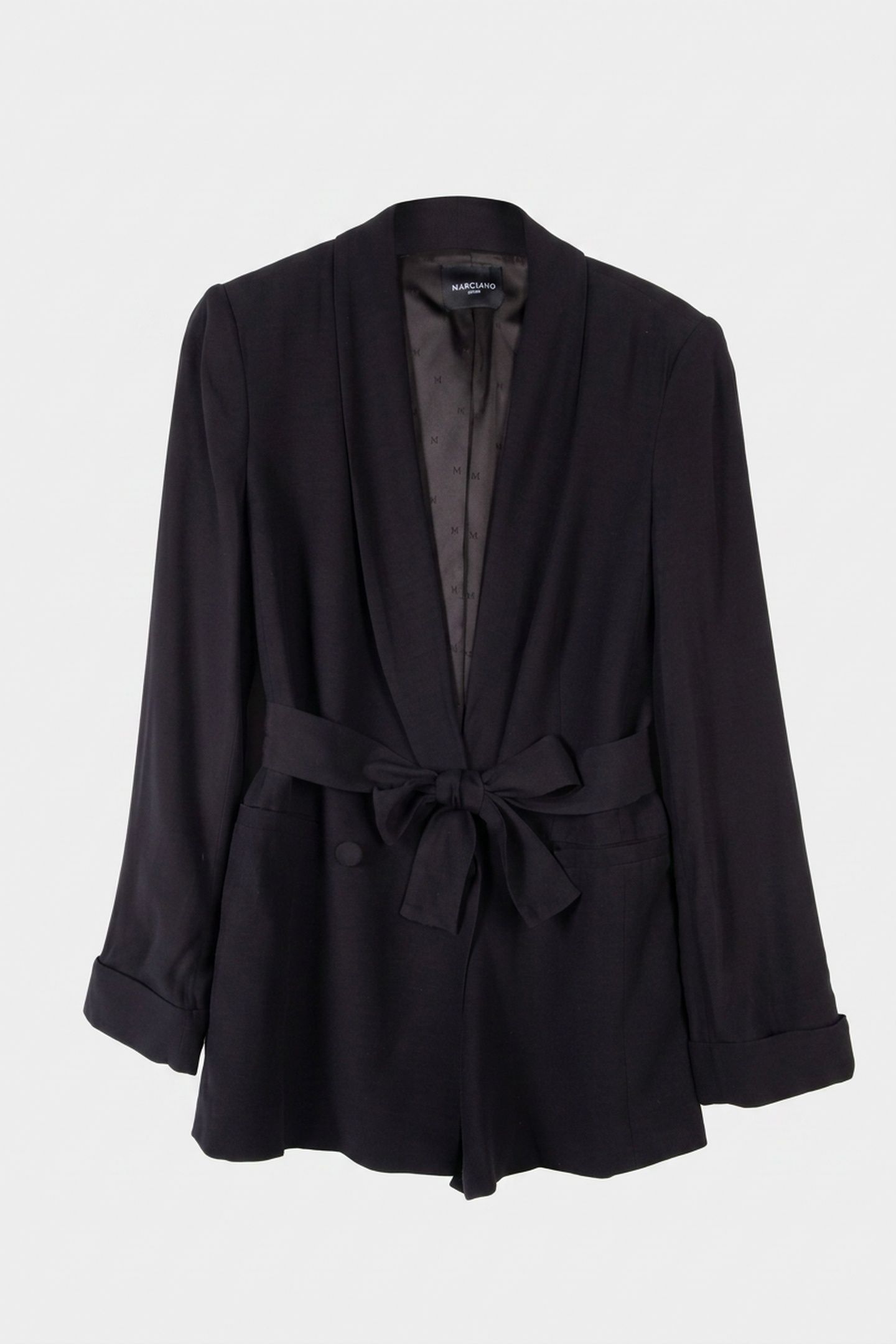 AMY BELTED BLAZER JET BLACK A996 3