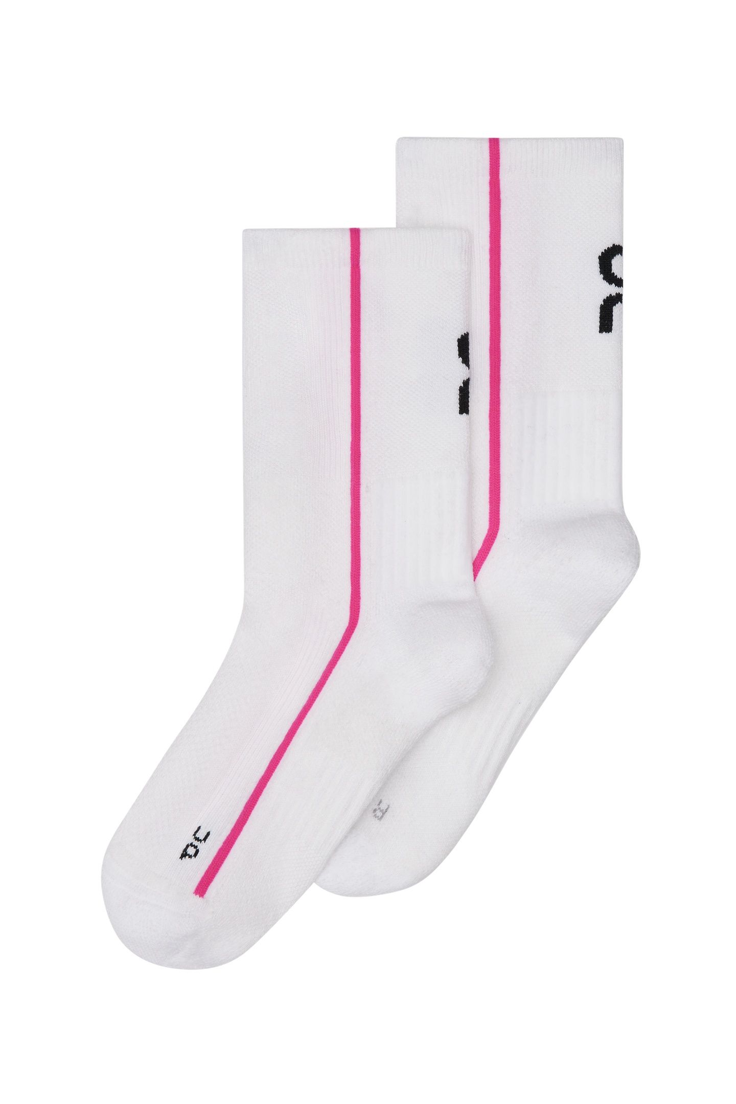 COURT SOCK HIGH 1 UNISEX WHITE | PINK 1