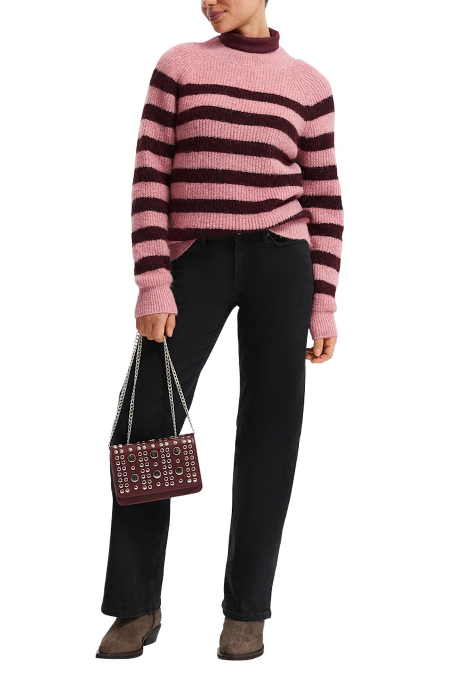 S.OLIVER-QS PULLOVER PINK 4