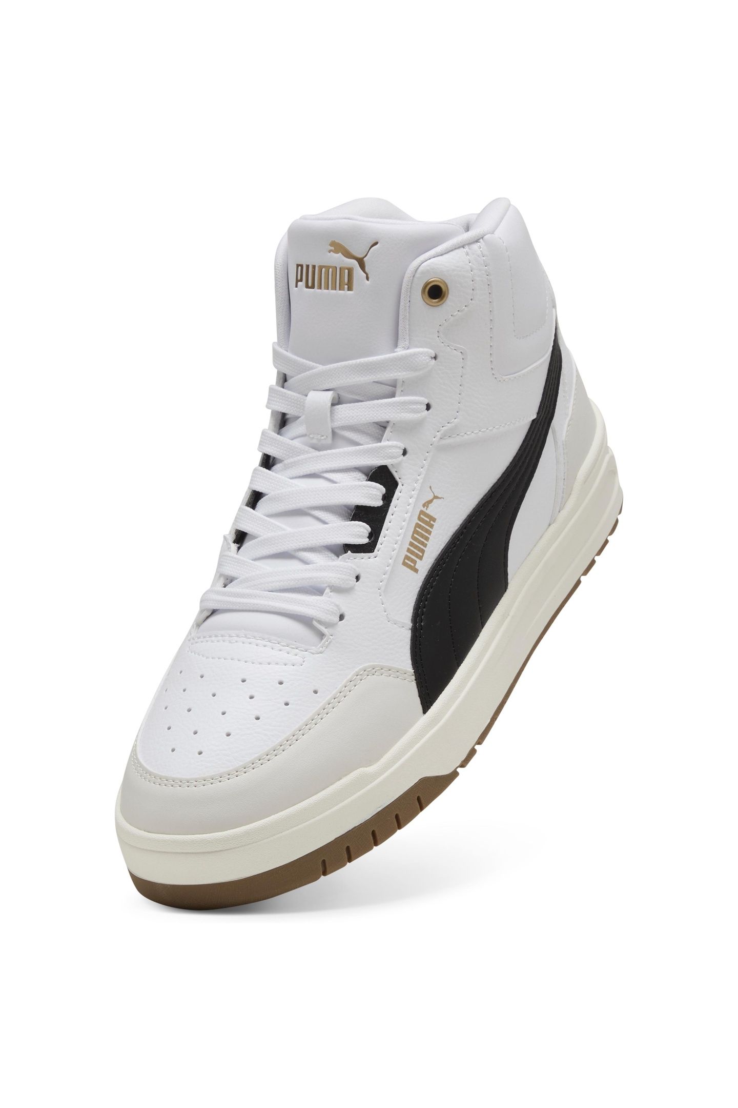 UNISEX SHUFFLE DOWNTOWN MID WHITE-BLACK-VAPOR GRAY 2