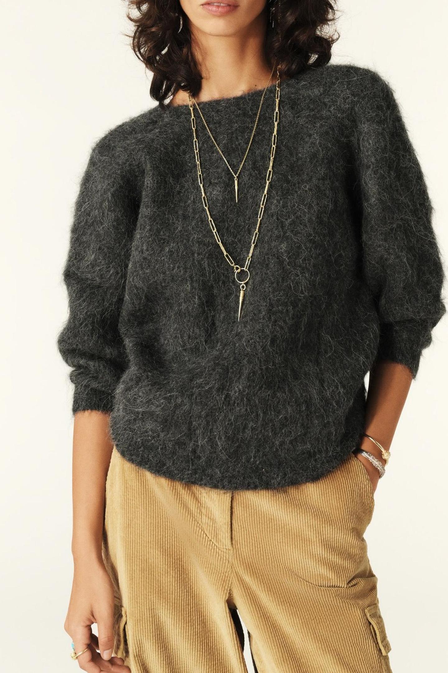 LONG SLEEVES KNIT CARBONE 1