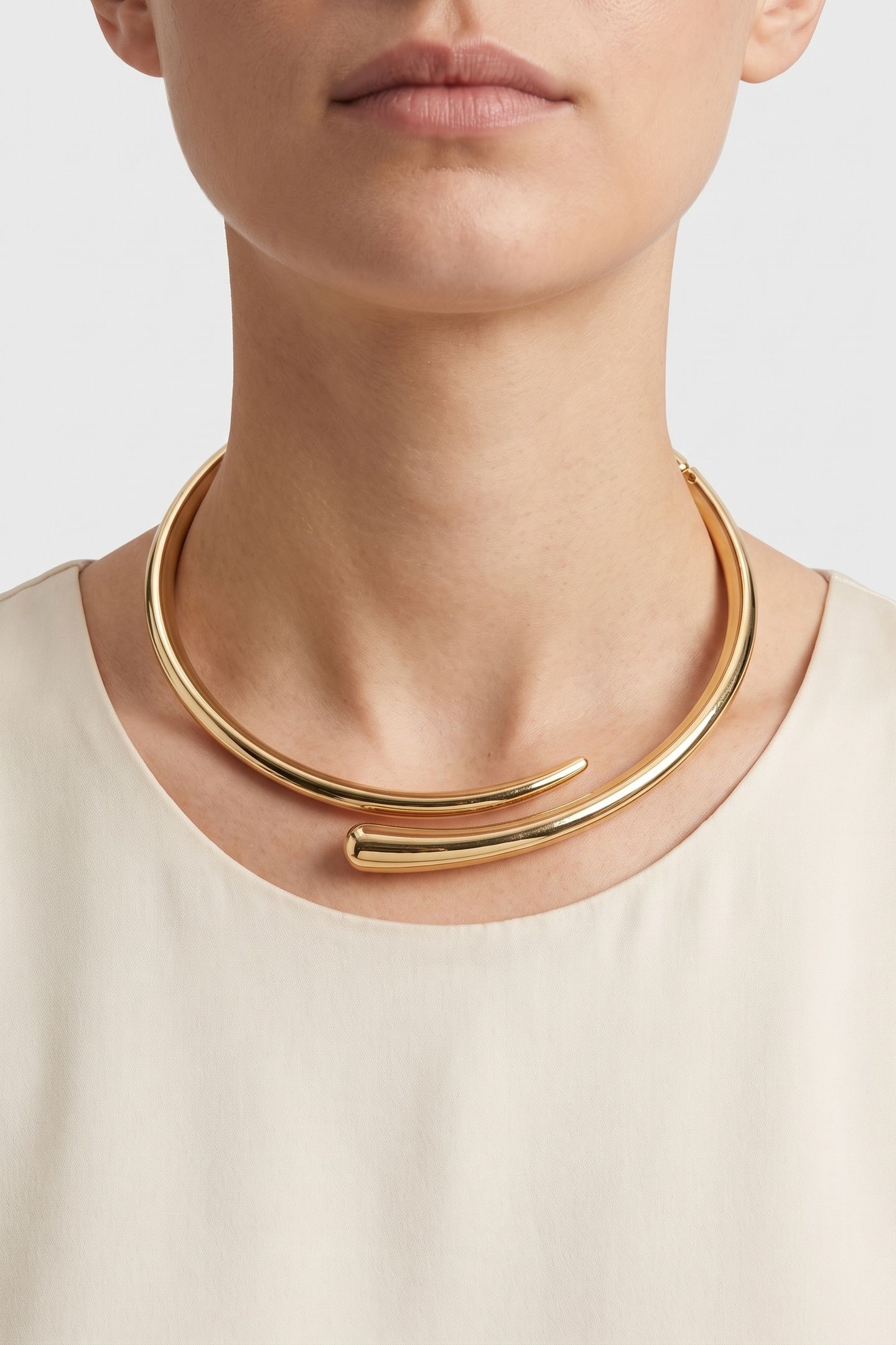 S JEFF CHOKER GOLD 1