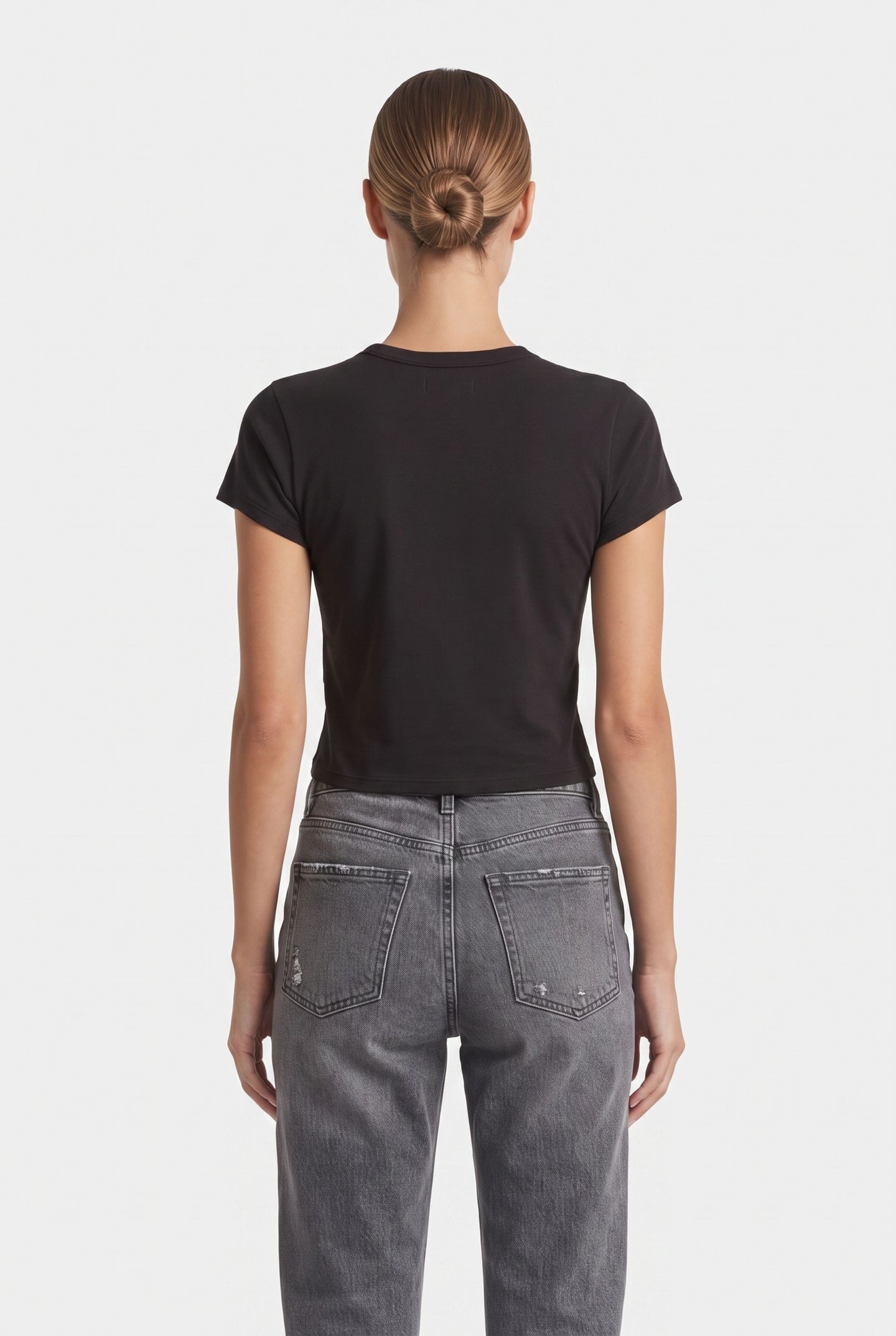 SOFT LIFE BABY TEE BLACK 2