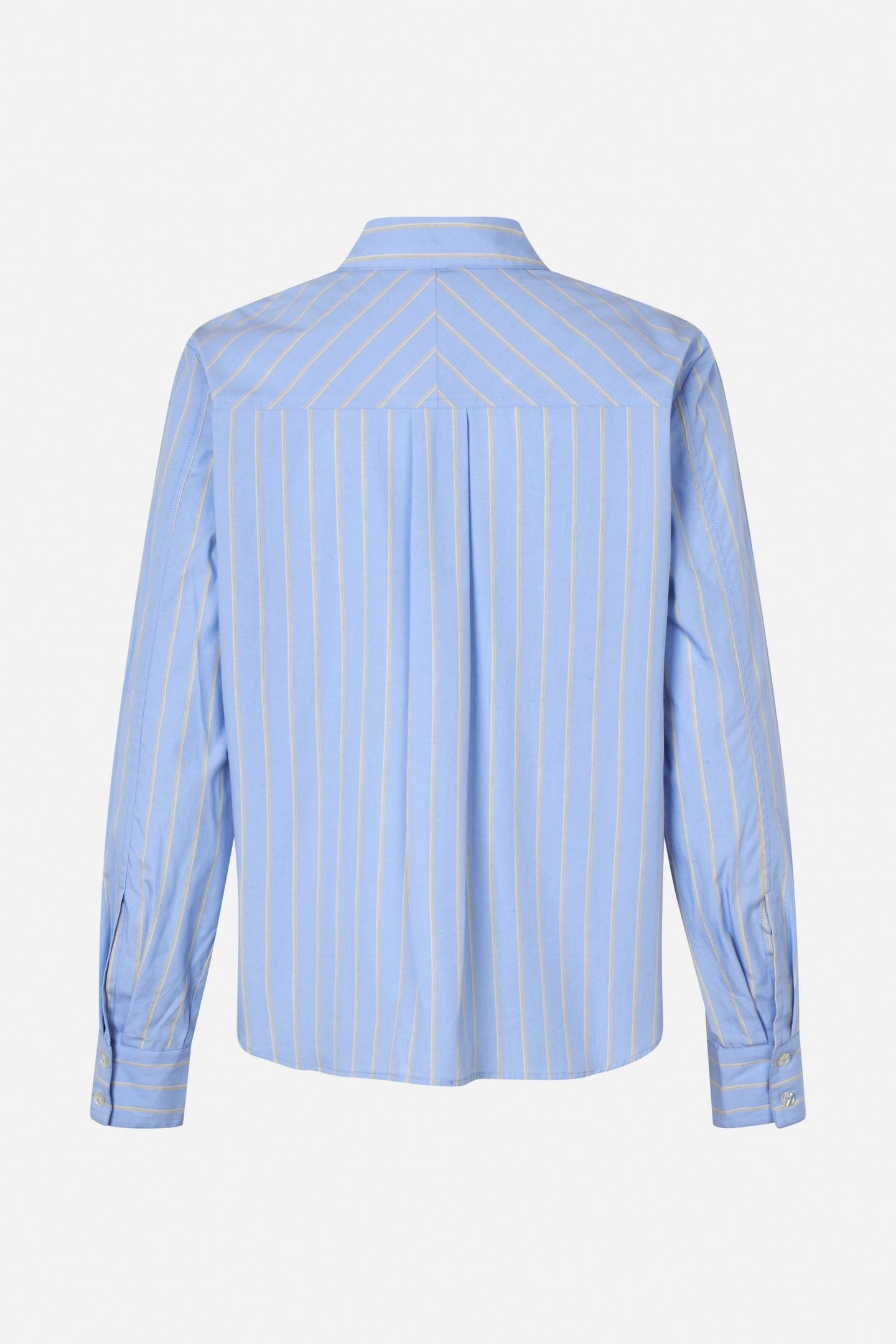 MENJA SHIRT SKY BLUE SUNNY STRIPE 5