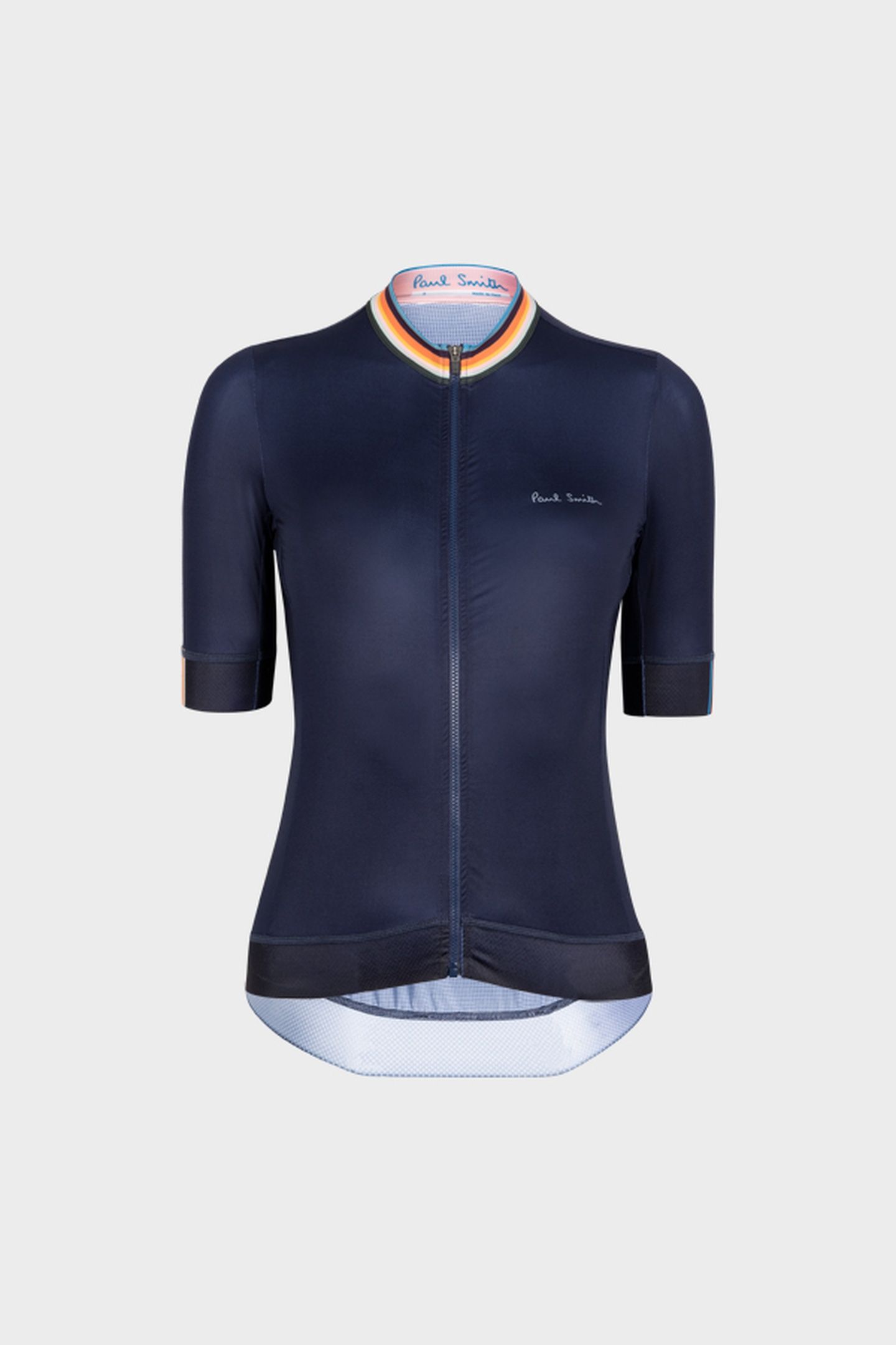 WOMENS CYCLE JERSEY S/S ARTIST STRIPE VERY DARK NAVY 1