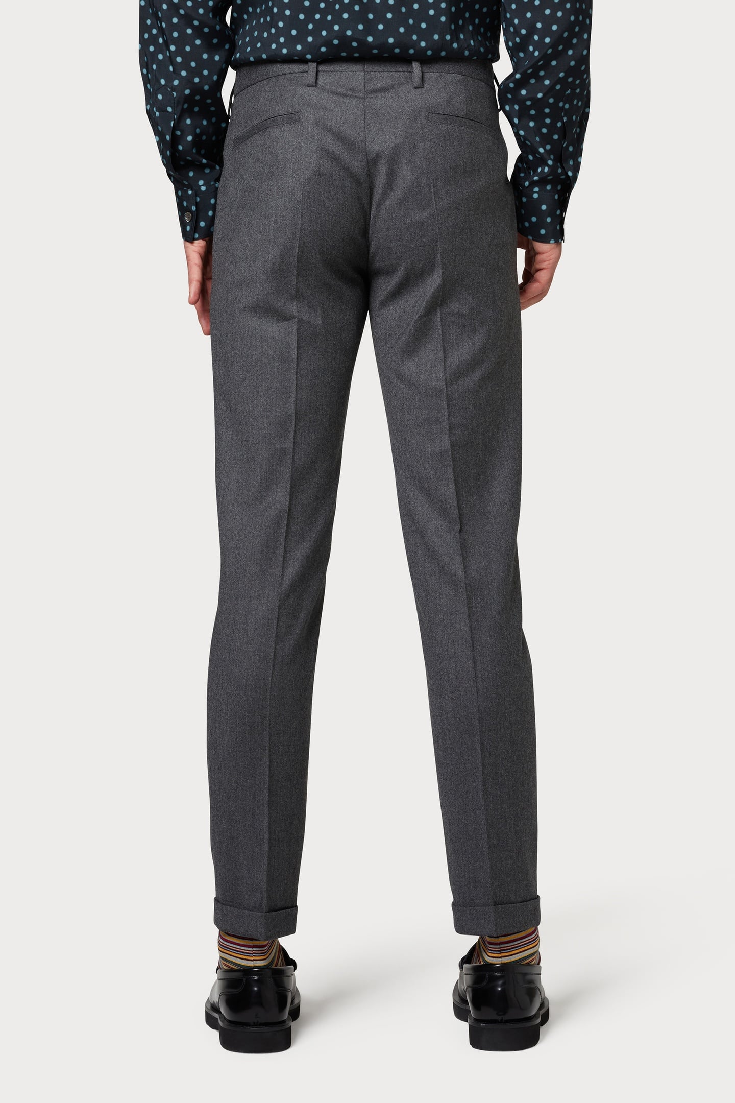 MENS TROUSER GREY MELANGE 2