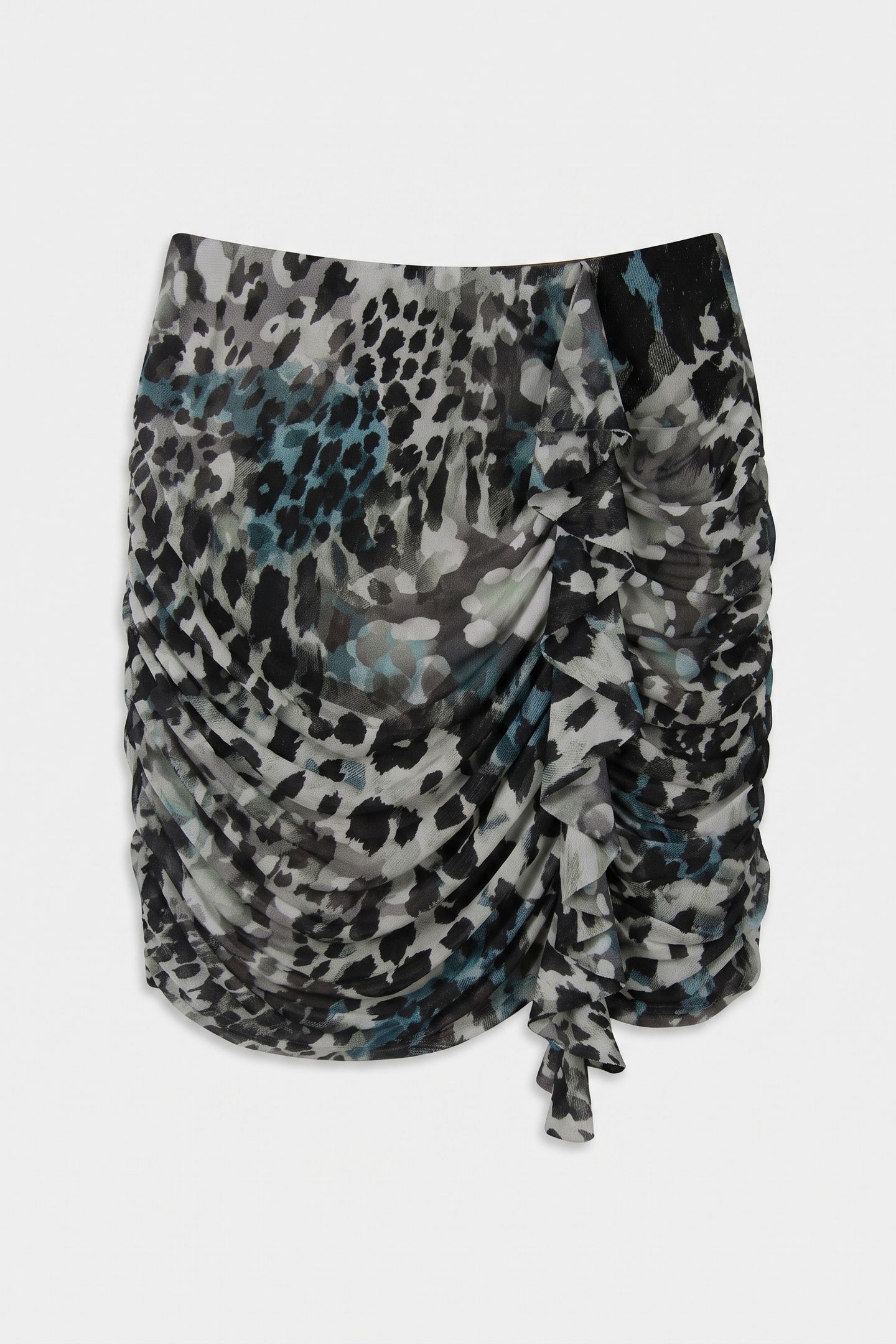 VERDIANA MINI RUFFLE AQUARELLE LEOPARD PR 3