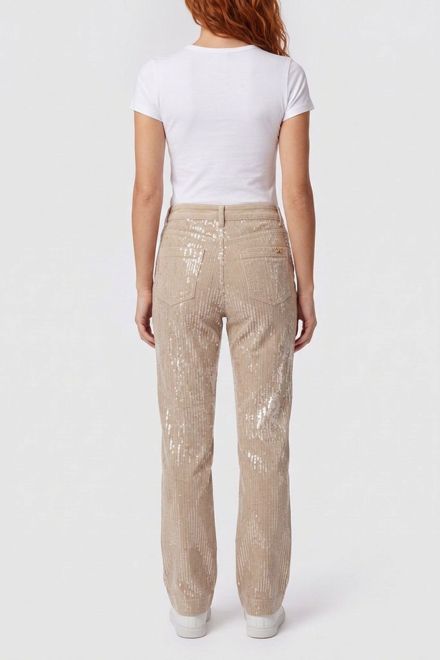 JUDY STRAIGHT SEQUIN SAND GRAIN MULTI 2