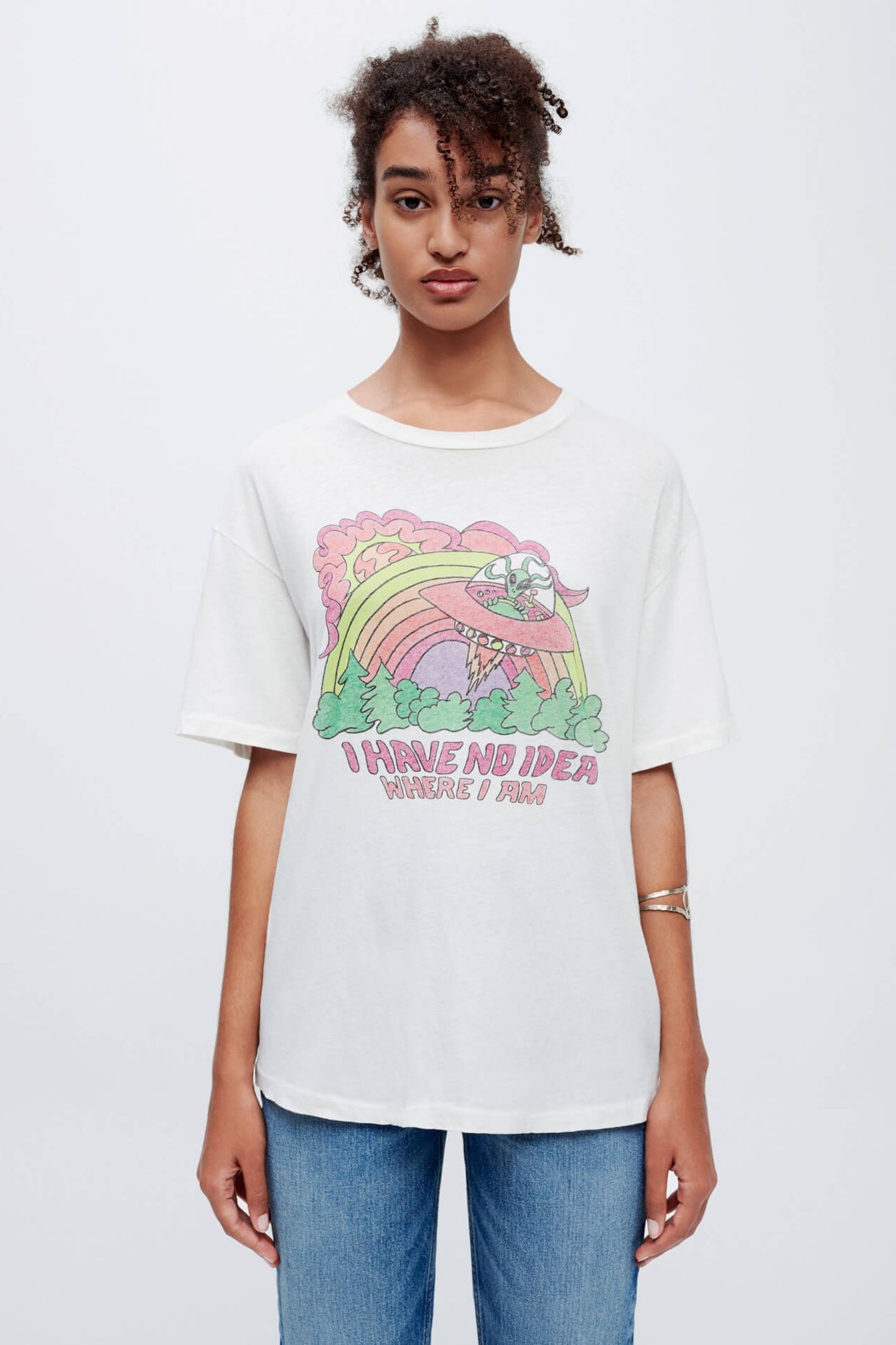 90S EASY TEE NO IDEA VINTAGE WHITE 1