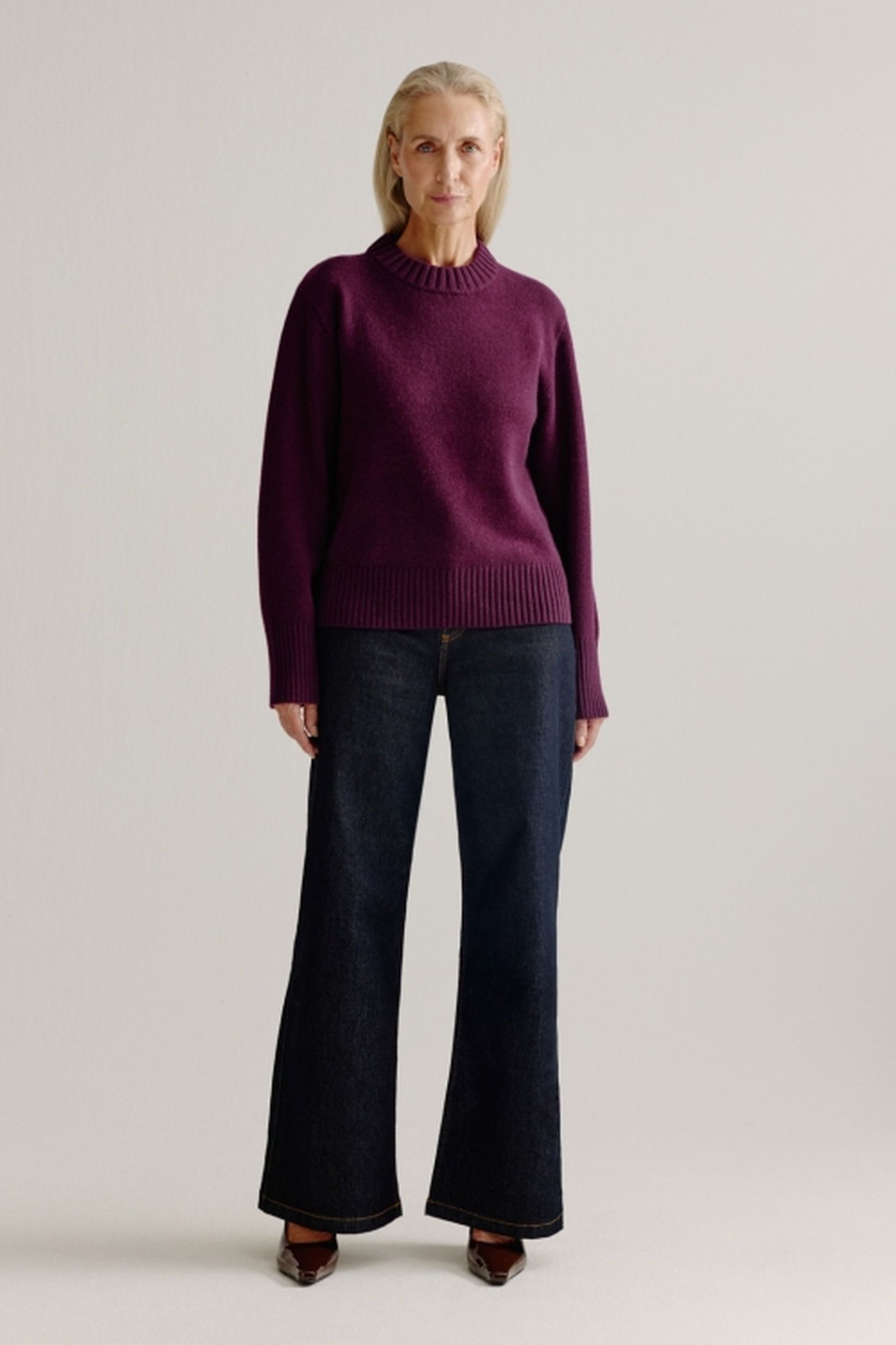 LENTE SWEATER BORDEAUX 1