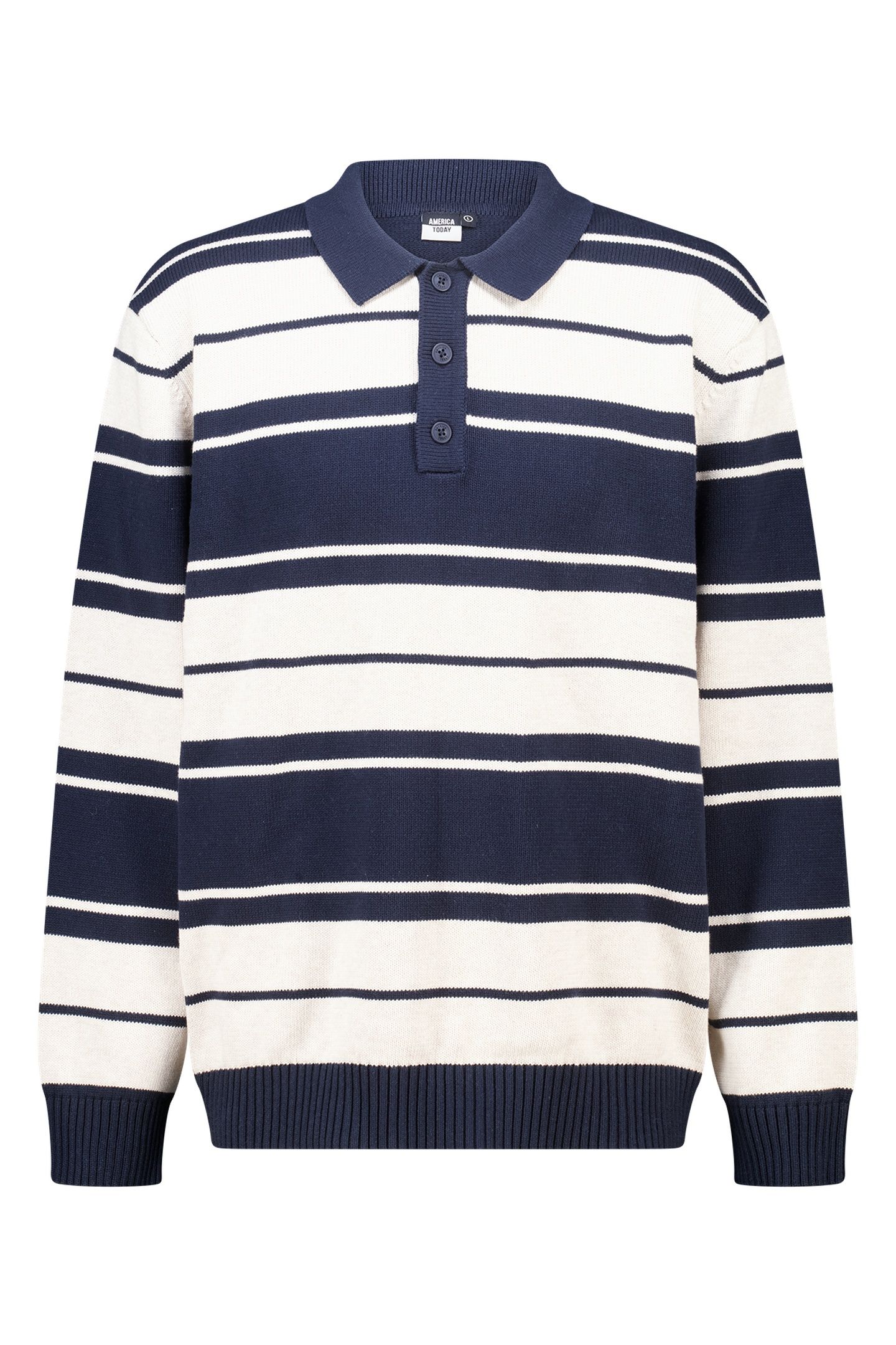 KELVIN POLO NAVY/WHITE 3