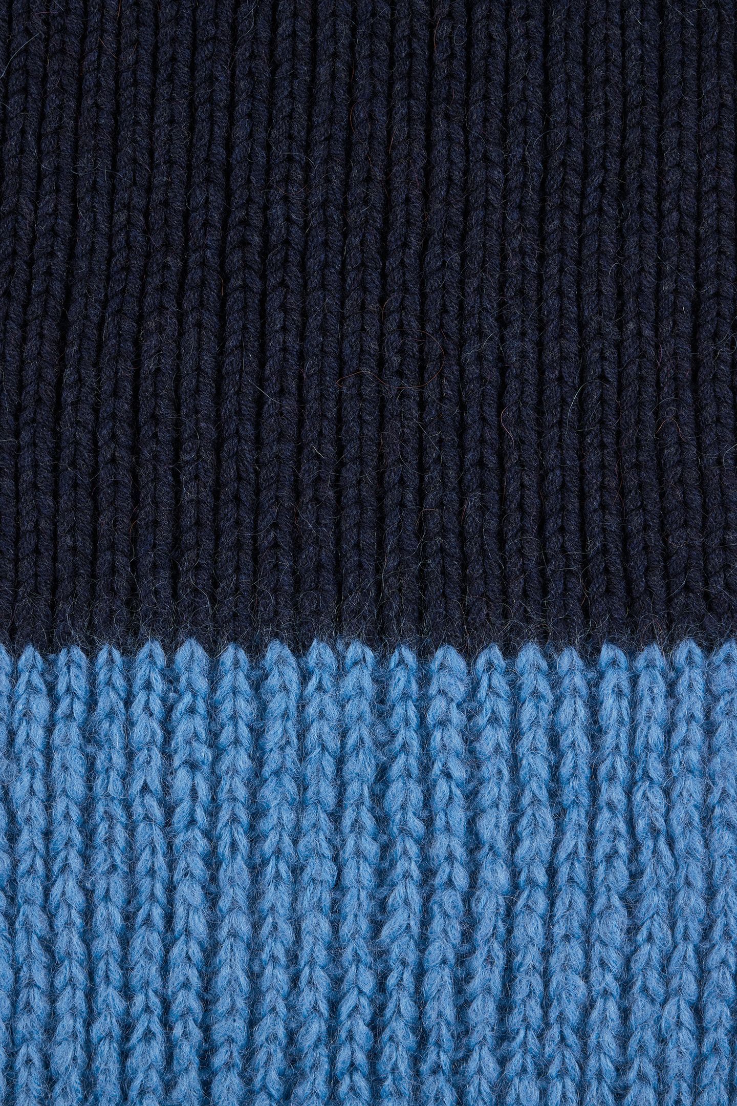 MEN SCARF MOHAIR NAVY 7