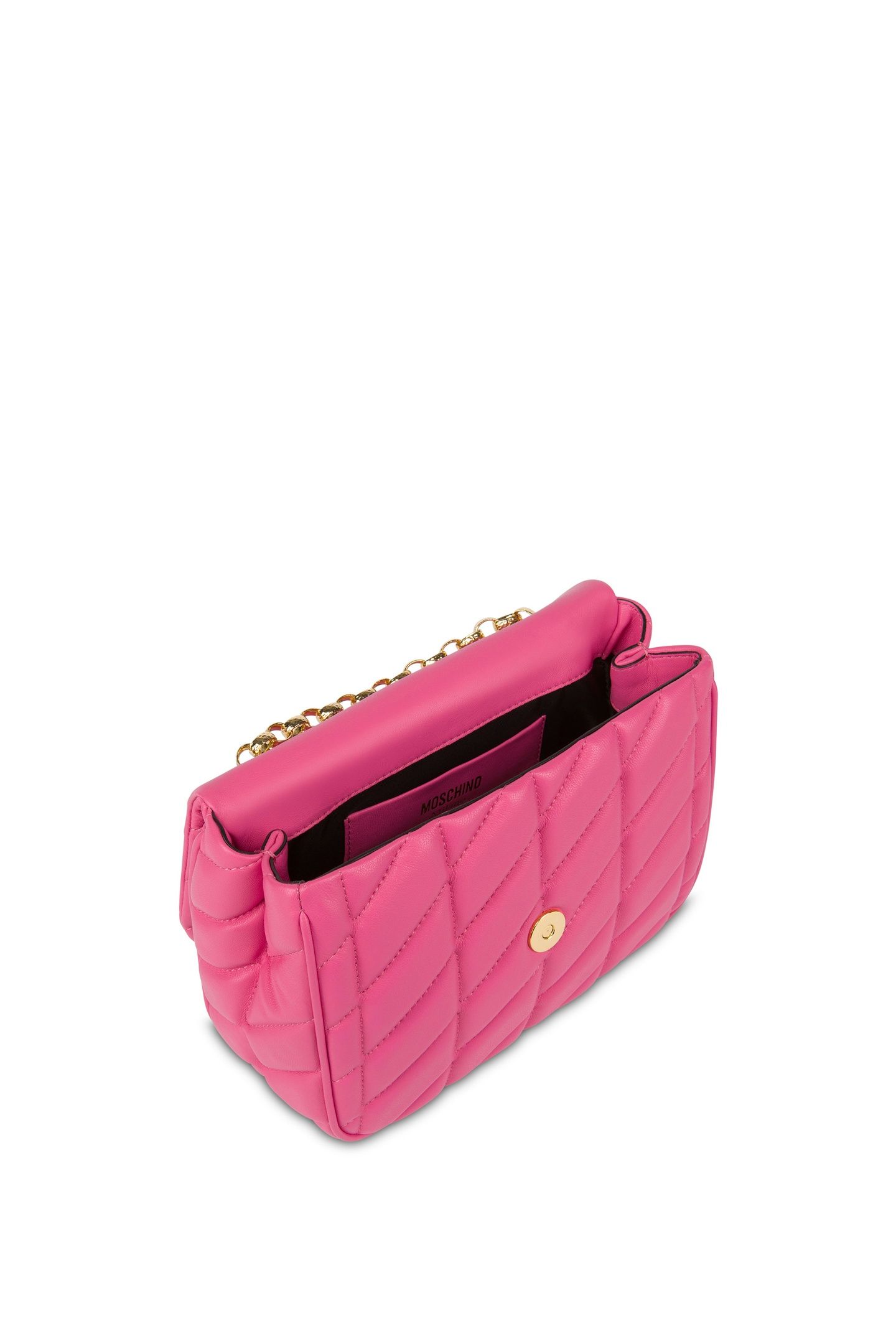 DOUBLE SMILEY® QUILTED SHOULDER BAG PURPLE 3